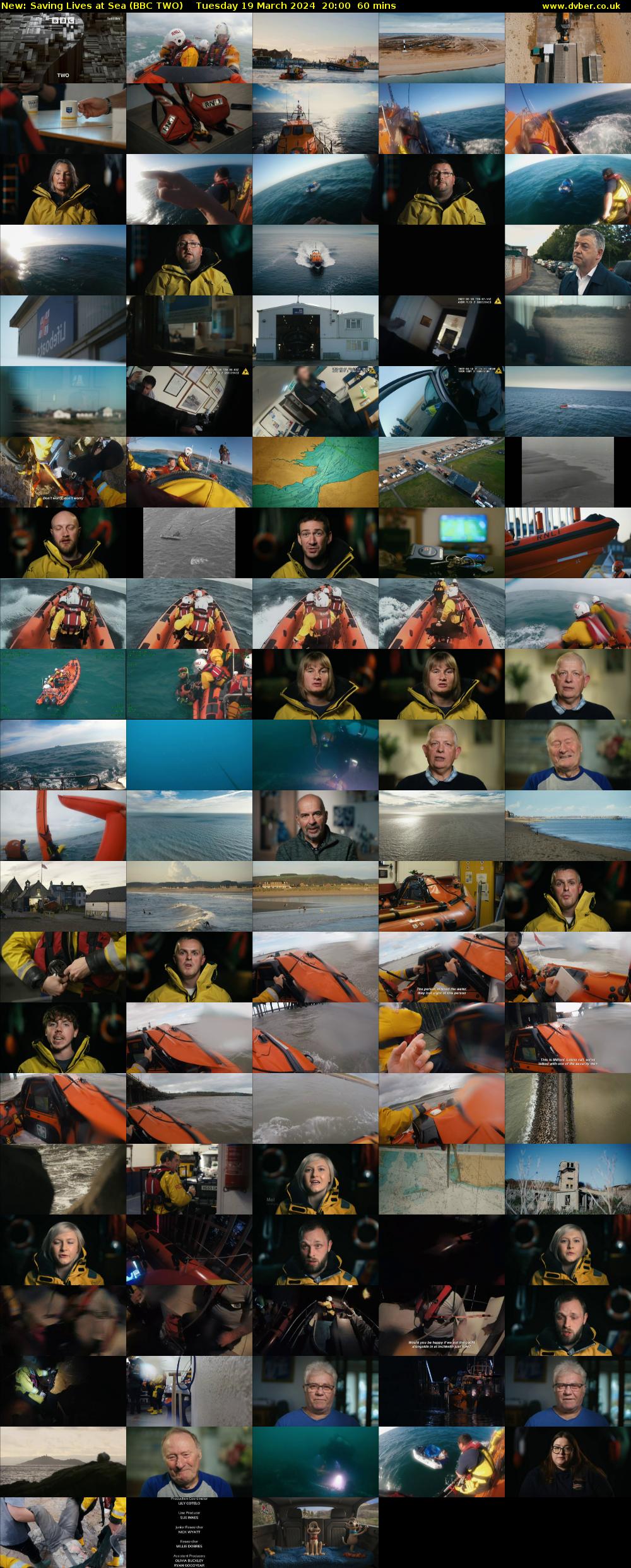 Saving Lives at Sea (BBC TWO) Tuesday 19 March 2024 20:00 - 21:00