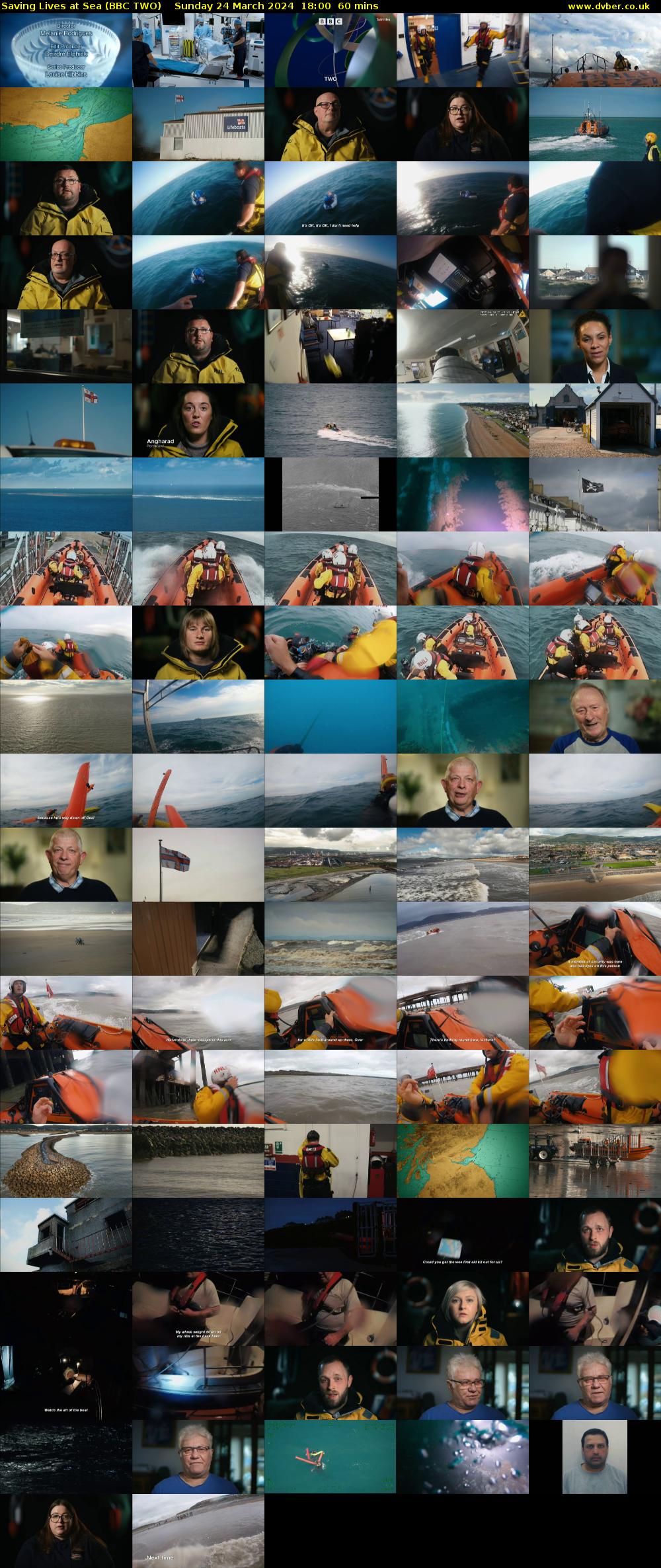Saving Lives at Sea (BBC TWO) Sunday 24 March 2024 18:00 - 19:00