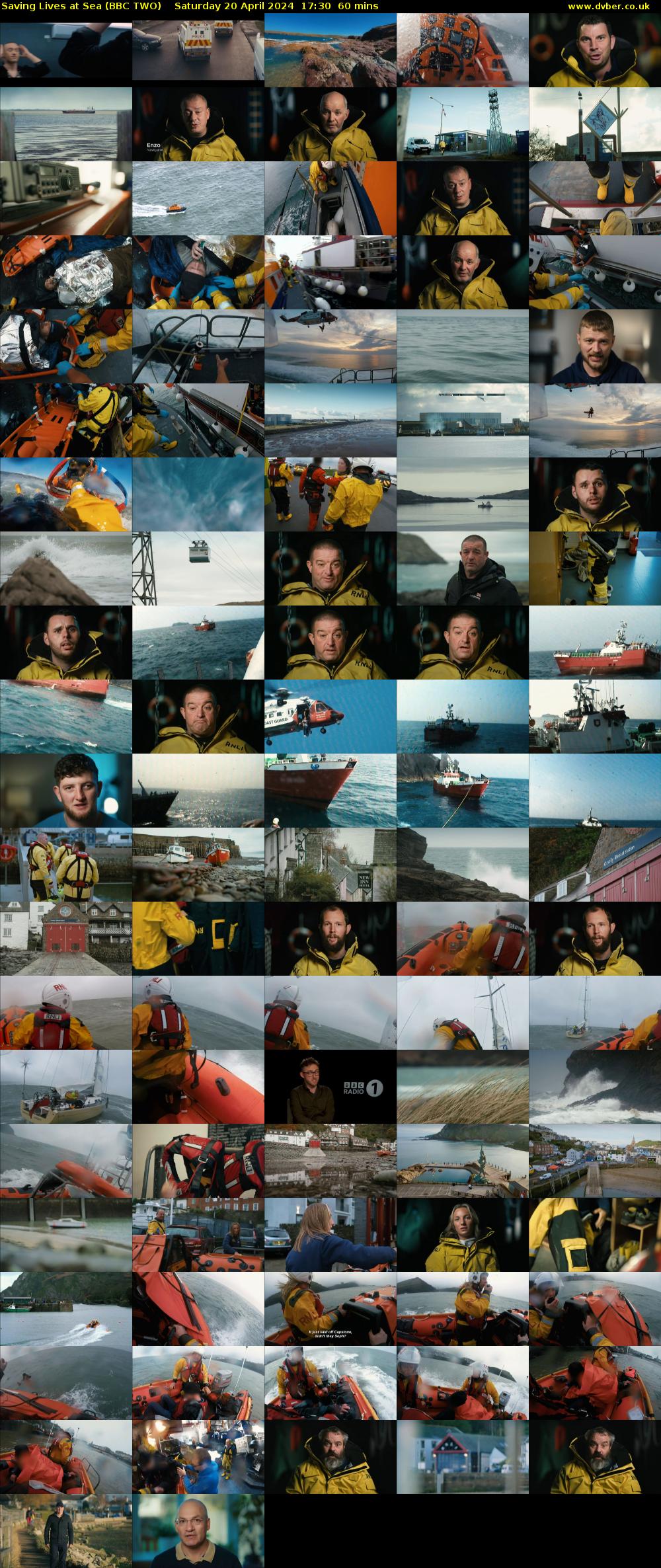 Saving Lives at Sea (BBC TWO) Saturday 20 April 2024 17:30 - 18:30