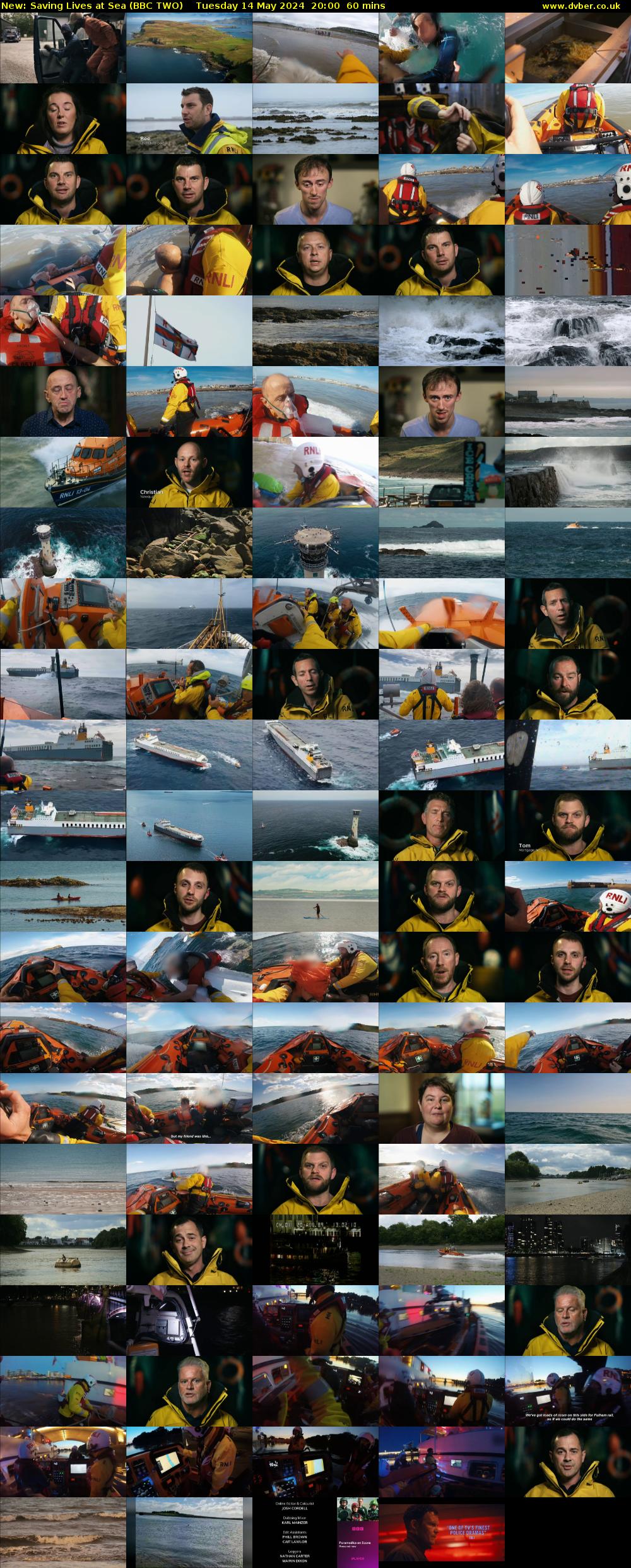 Saving Lives at Sea (BBC TWO) Tuesday 14 May 2024 20:00 - 21:00