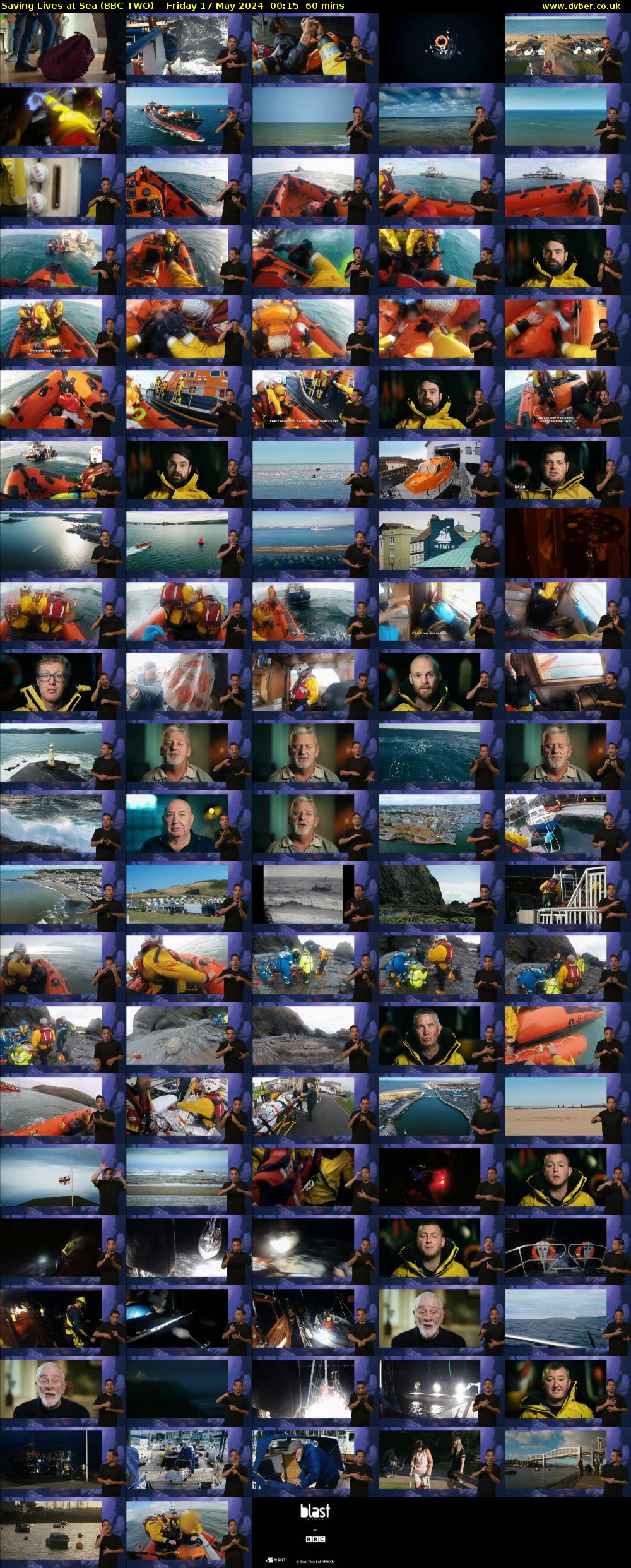 Saving Lives at Sea (BBC TWO) Friday 17 May 2024 00:15 - 01:15