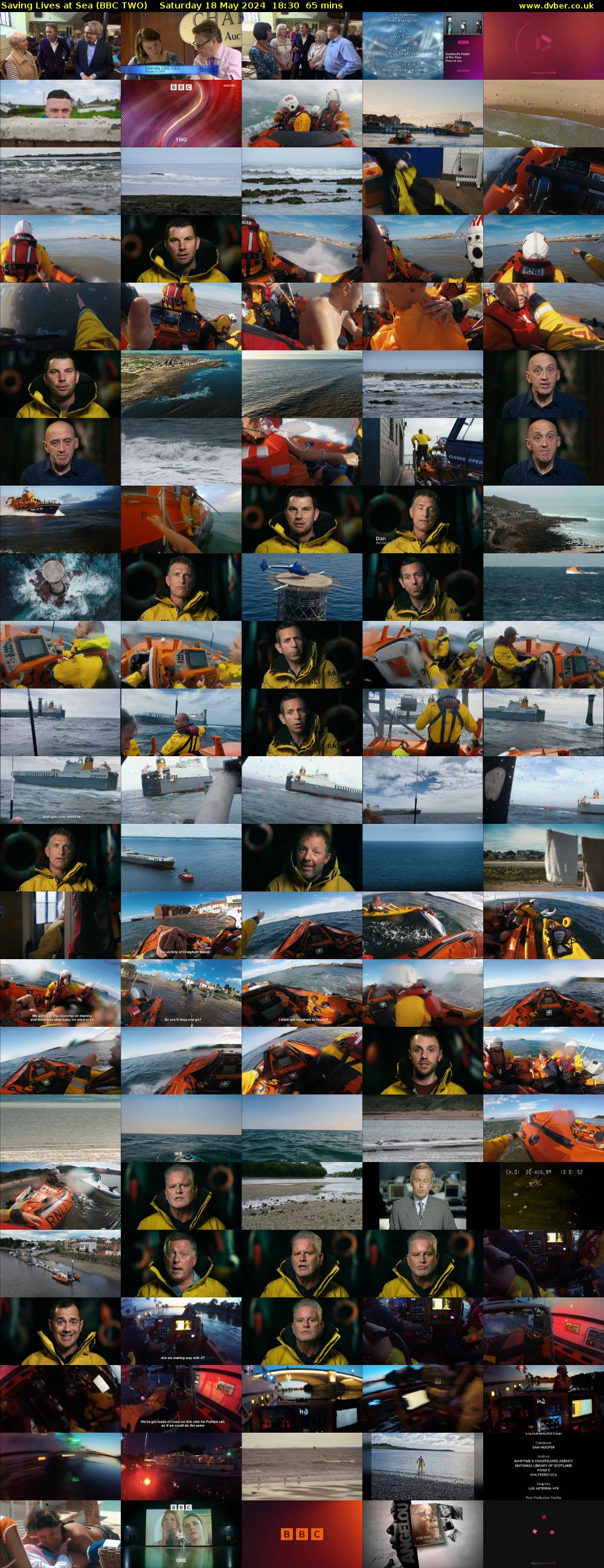 Saving Lives at Sea (BBC TWO) Saturday 18 May 2024 18:30 - 19:35