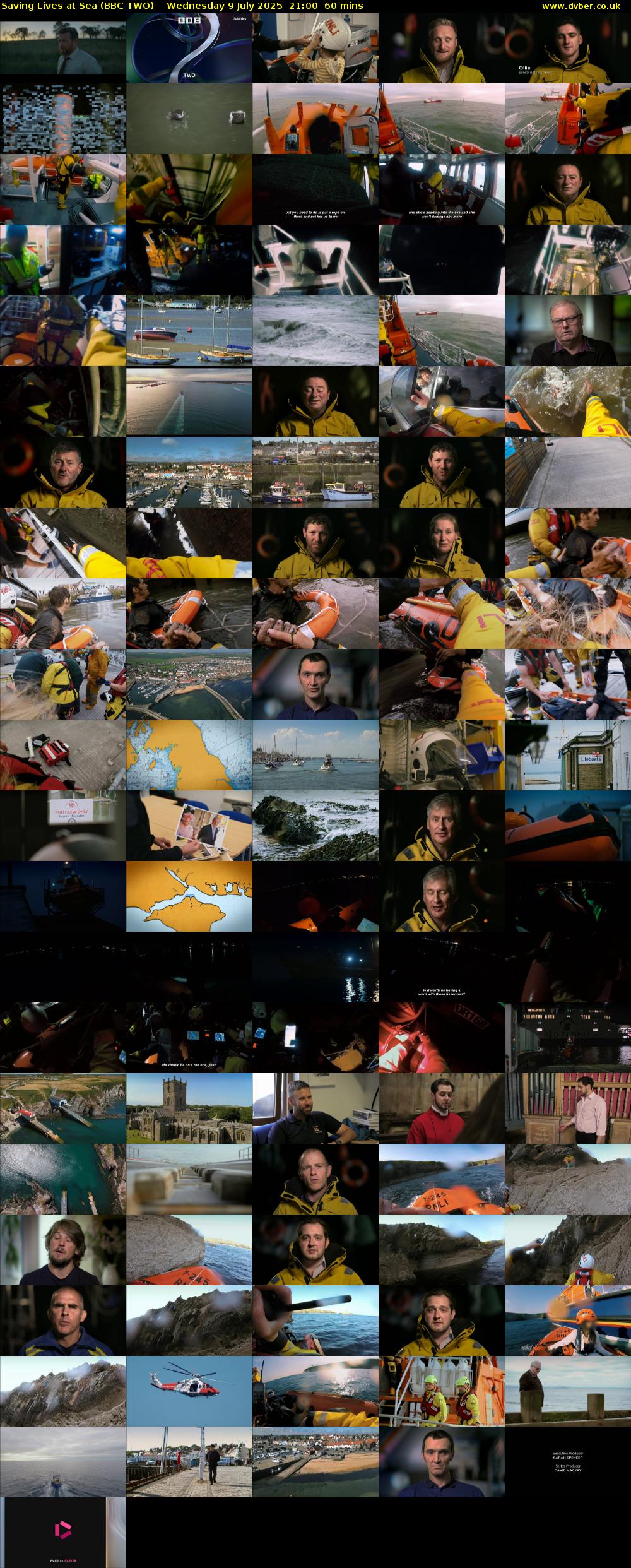 Saving Lives at Sea (BBC TWO) Wednesday 9 July 2025 21:00 - 22:00