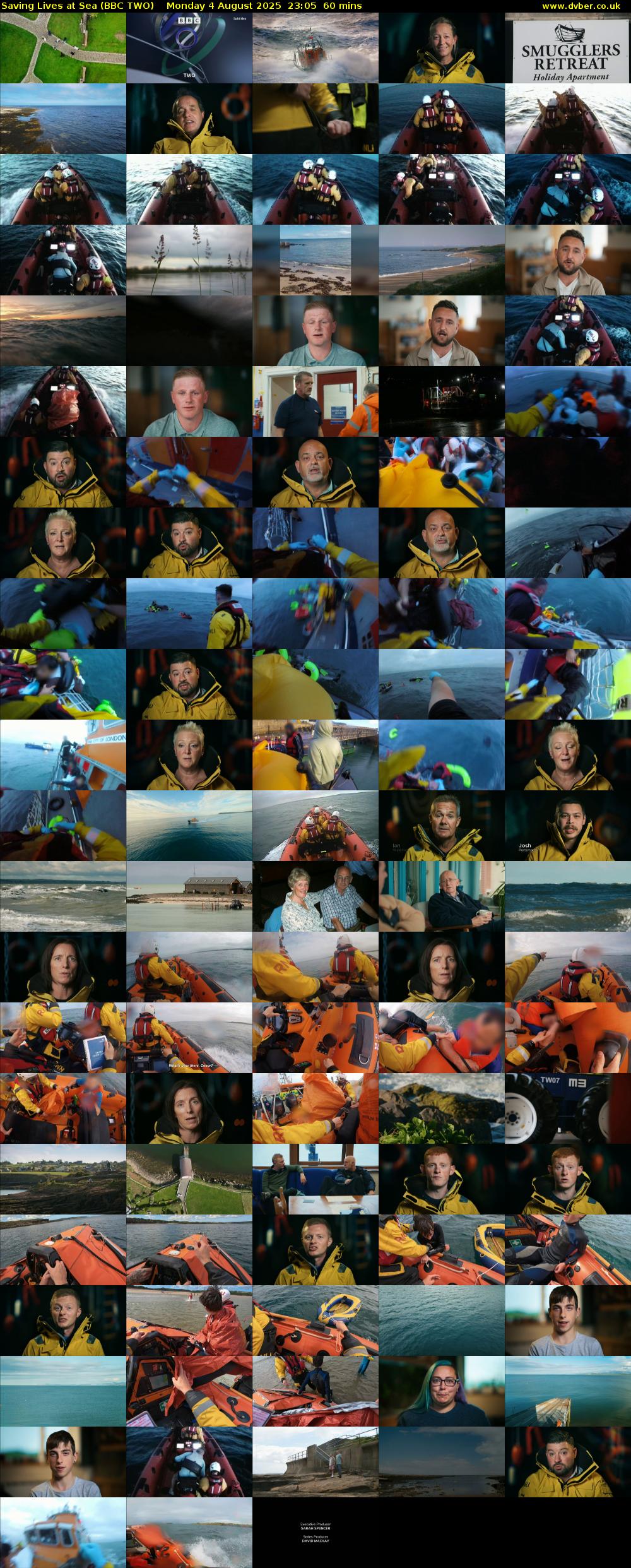 Saving Lives at Sea (BBC TWO) Monday 4 August 2025 23:05 - 00:05