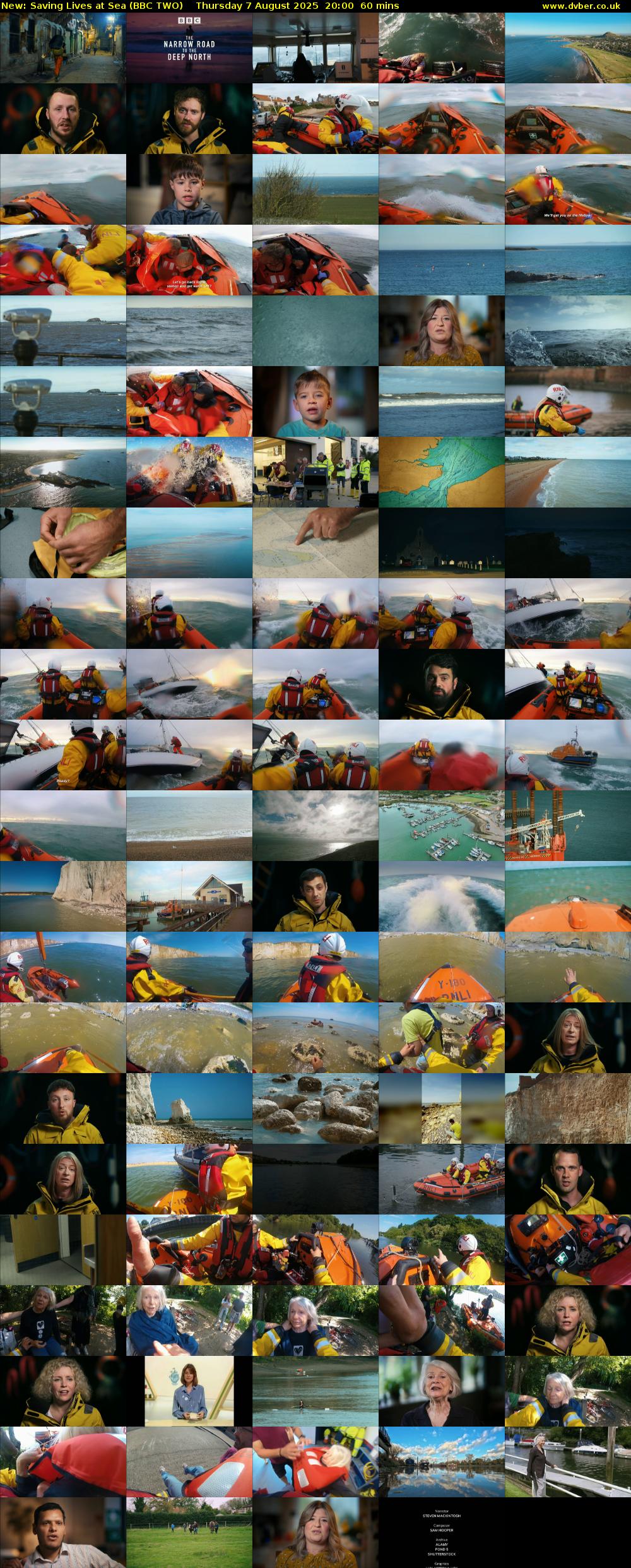 Saving Lives at Sea (BBC TWO) Thursday 7 August 2025 20:00 - 21:00