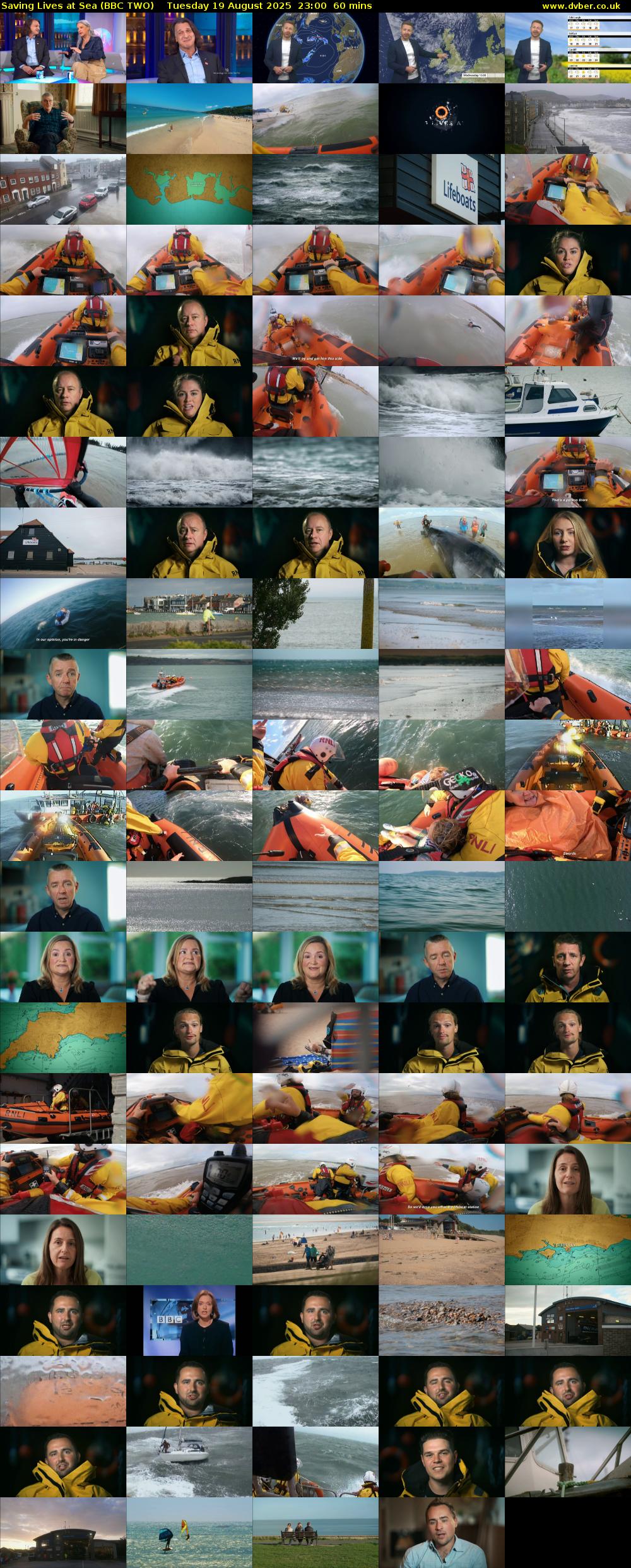 Saving Lives at Sea (BBC TWO) Tuesday 19 August 2025 23:00 - 00:00