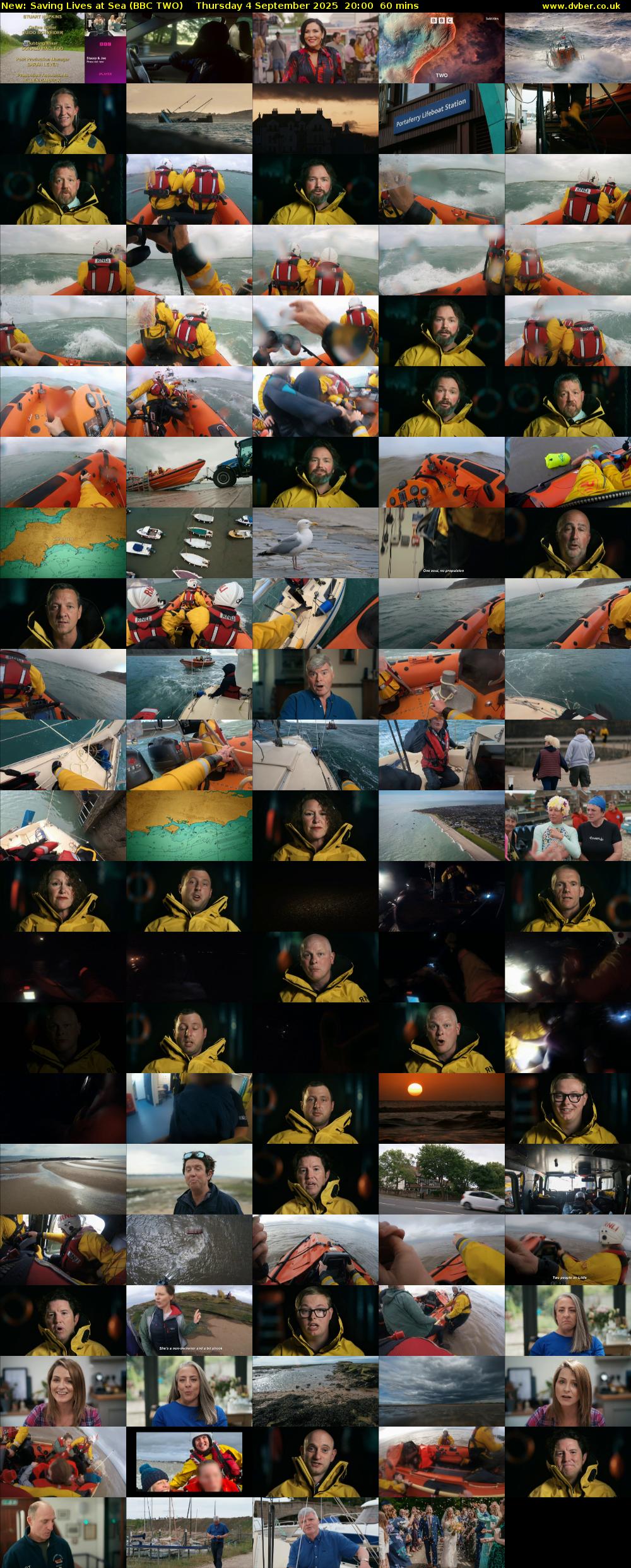 Saving Lives at Sea (BBC TWO) Thursday 4 September 2025 20:00 - 21:00