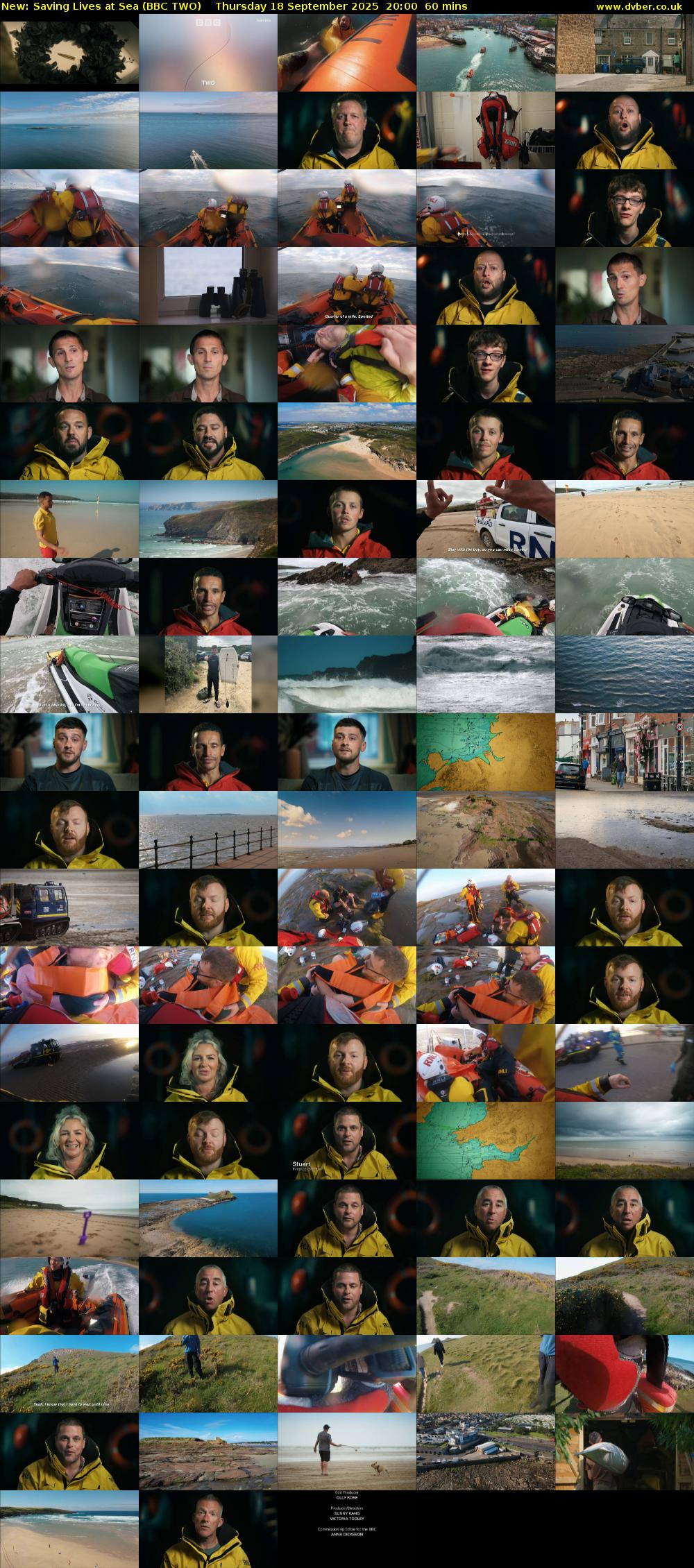 Saving Lives at Sea (BBC TWO) Thursday 18 September 2025 20:00 - 21:00