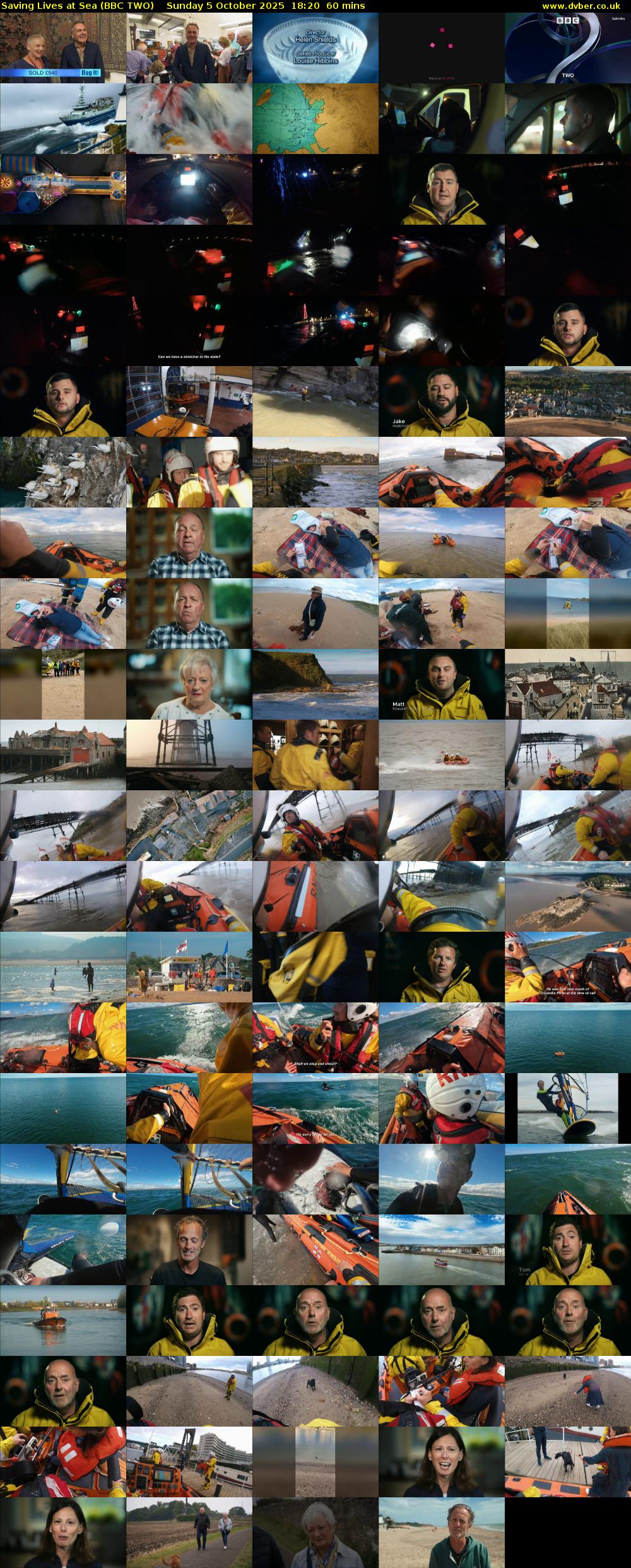 Saving Lives at Sea (BBC TWO) Sunday 5 October 2025 18:20 - 19:20