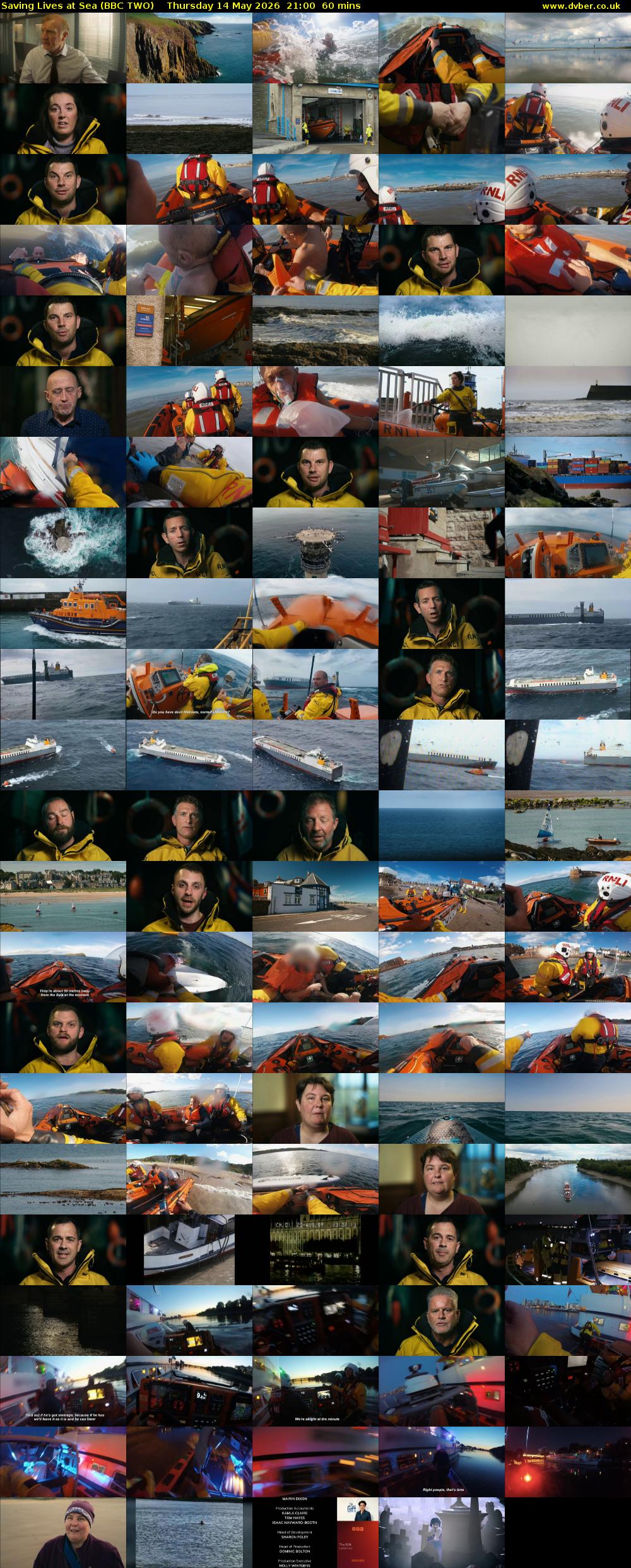 Saving Lives at Sea (BBC TWO) Thursday 14 May 2026 21:00 - 22:00