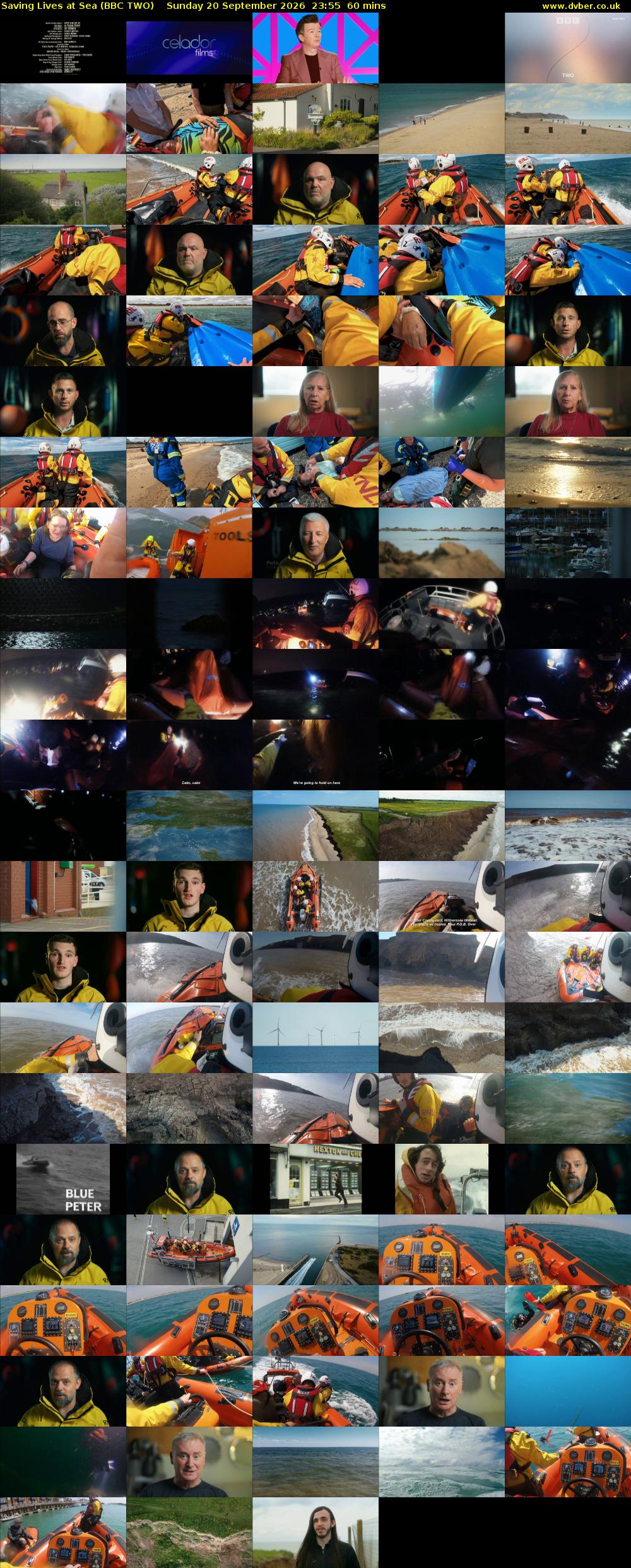 Saving Lives at Sea (BBC TWO) Sunday 20 September 2026 23:55 - 00:55