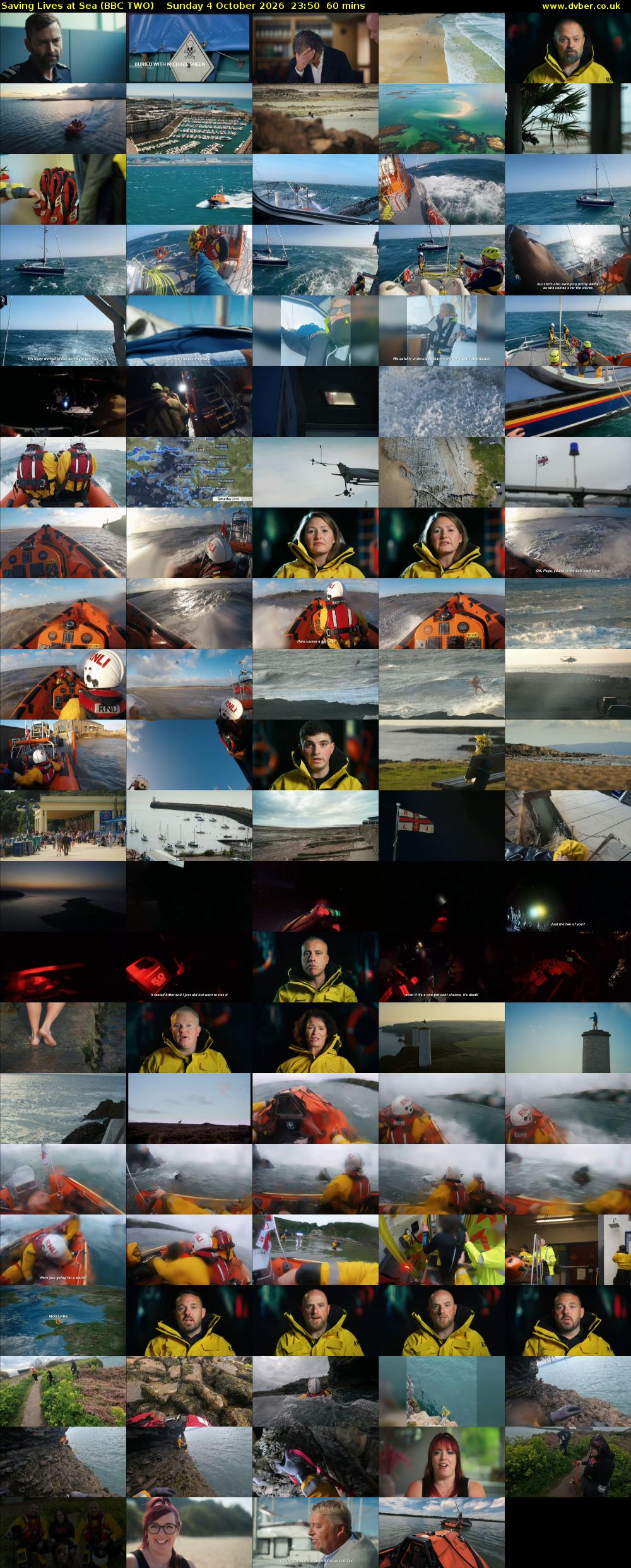 Saving Lives at Sea (BBC TWO) Sunday 4 October 2026 23:50 - 00:50