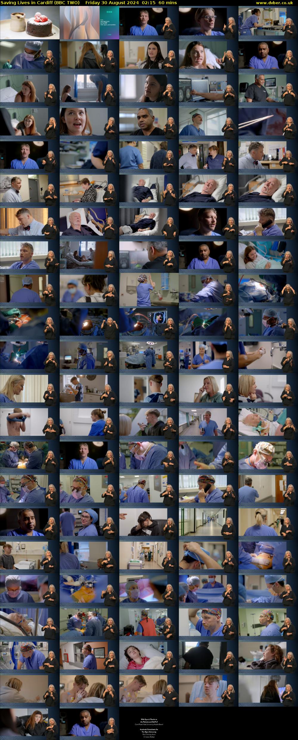 Saving Lives in Cardiff (BBC TWO) Friday 30 August 2024 02:15 - 03:15