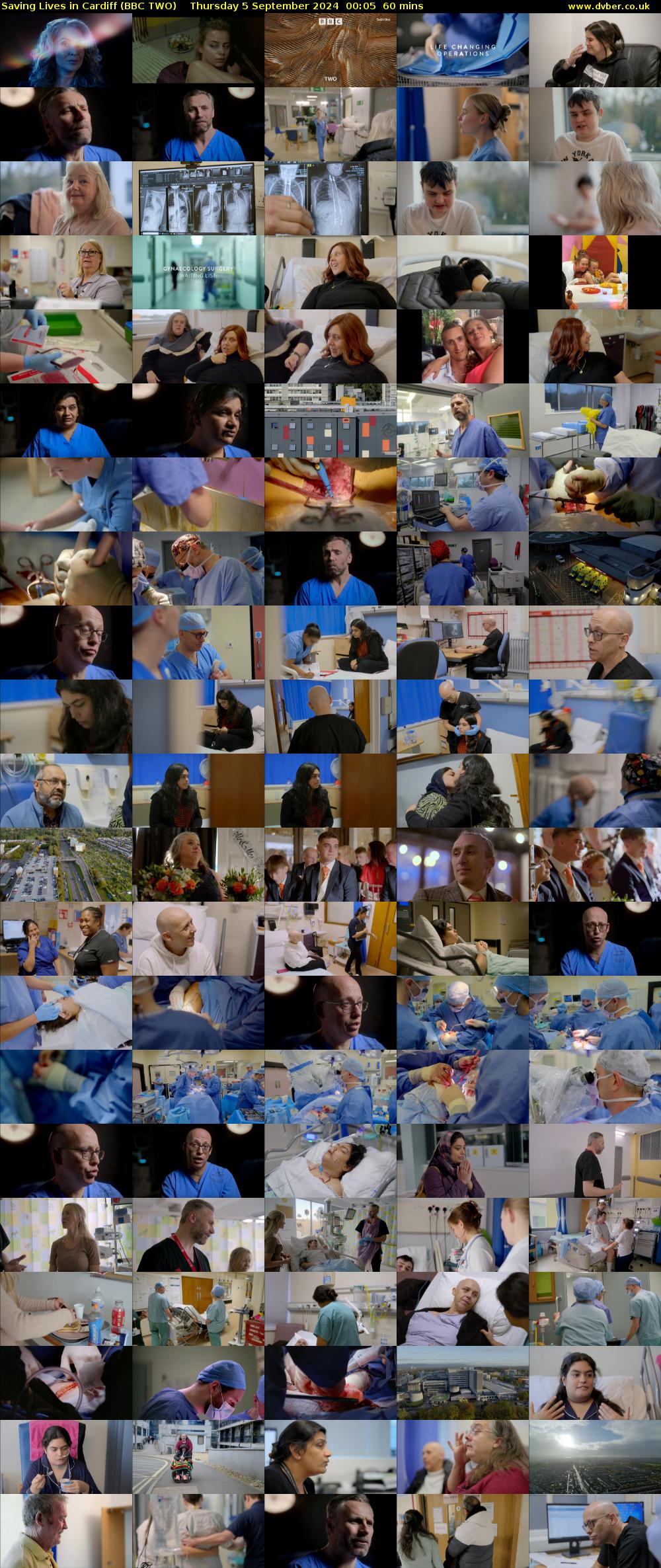 Saving Lives in Cardiff (BBC TWO) Thursday 5 September 2024 00:05 - 01:05