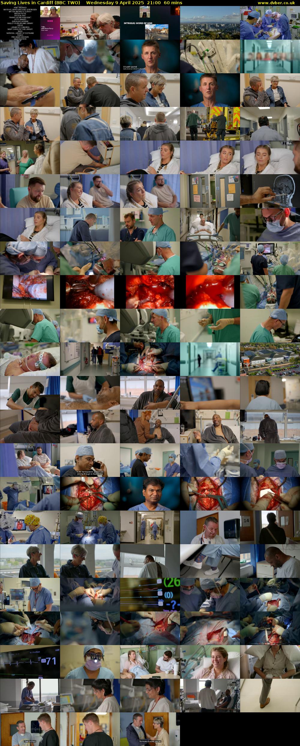 Saving Lives in Cardiff (BBC TWO) Wednesday 9 April 2025 21:00 - 22:00