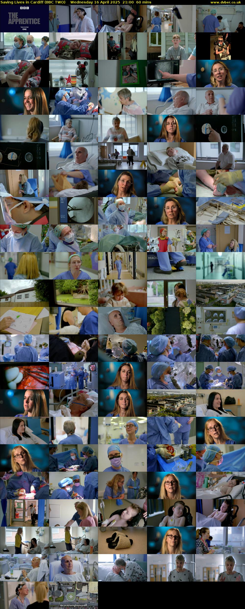 Saving Lives in Cardiff (BBC TWO) Wednesday 16 April 2025 21:00 - 22:00