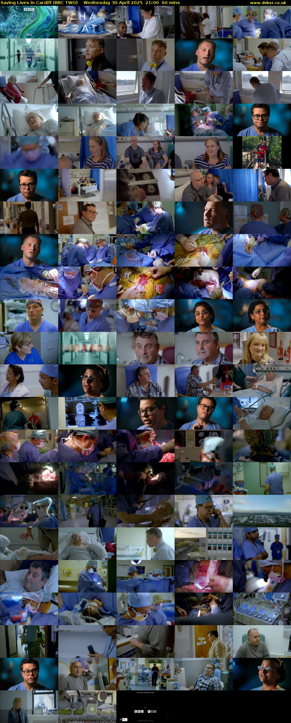 Saving Lives in Cardiff (BBC TWO) Wednesday 30 April 2025 21:00 - 22:00