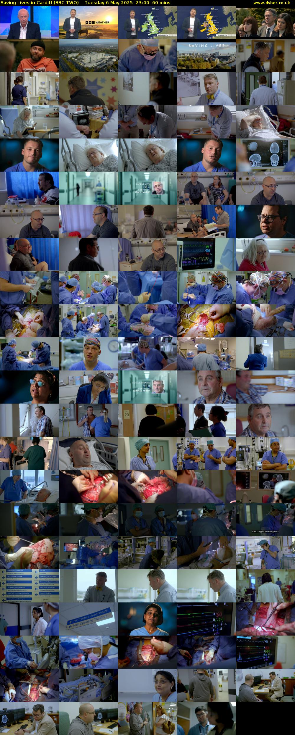 Saving Lives in Cardiff (BBC TWO) Tuesday 6 May 2025 23:00 - 00:00