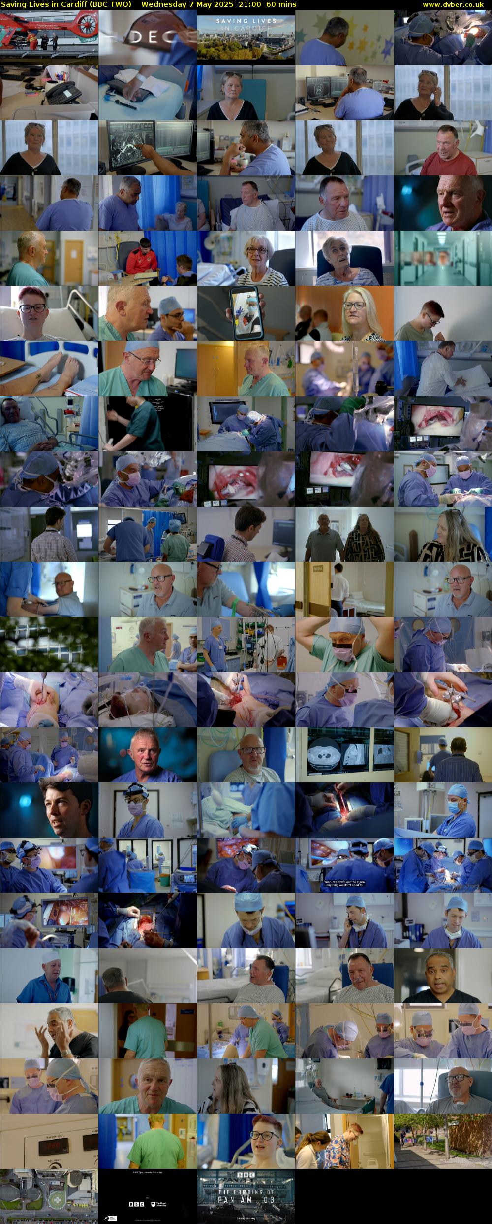 Saving Lives in Cardiff (BBC TWO) Wednesday 7 May 2025 21:00 - 22:00