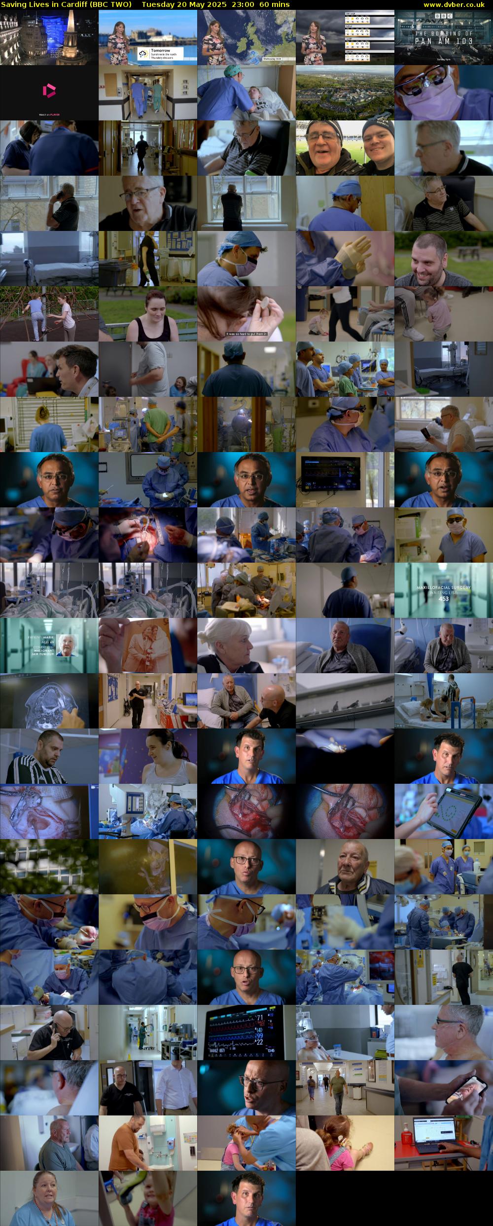 Saving Lives in Cardiff (BBC TWO) Tuesday 20 May 2025 23:00 - 00:00