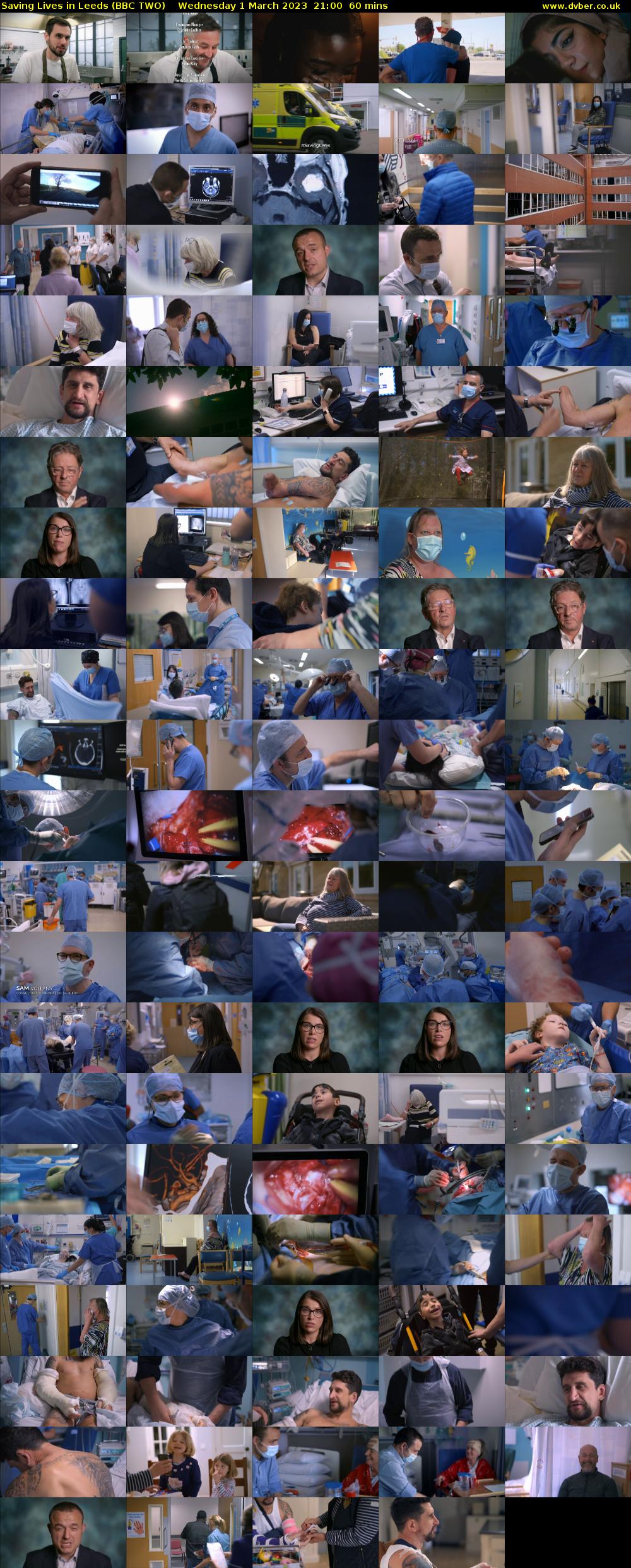 Saving Lives in Leeds (BBC TWO) Wednesday 1 March 2023 21:00 - 22:00
