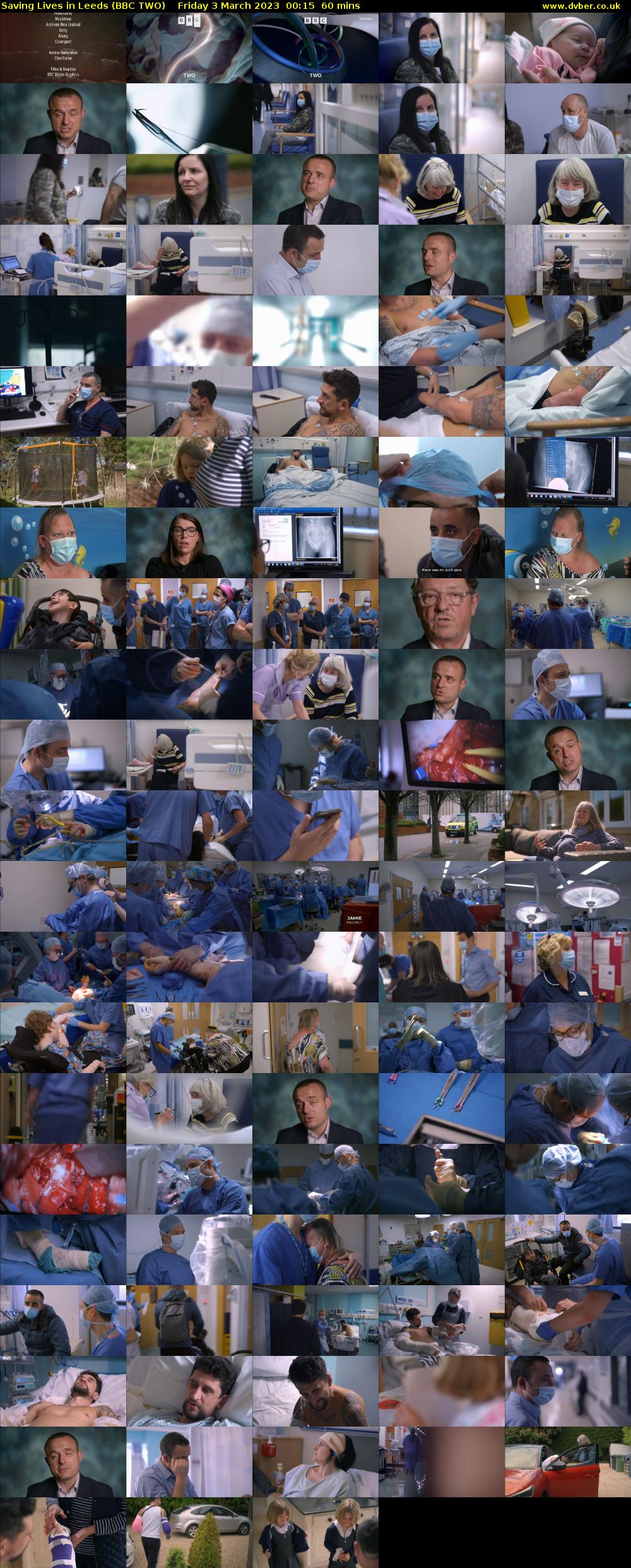 Saving Lives in Leeds (BBC TWO) Friday 3 March 2023 00:15 - 01:15