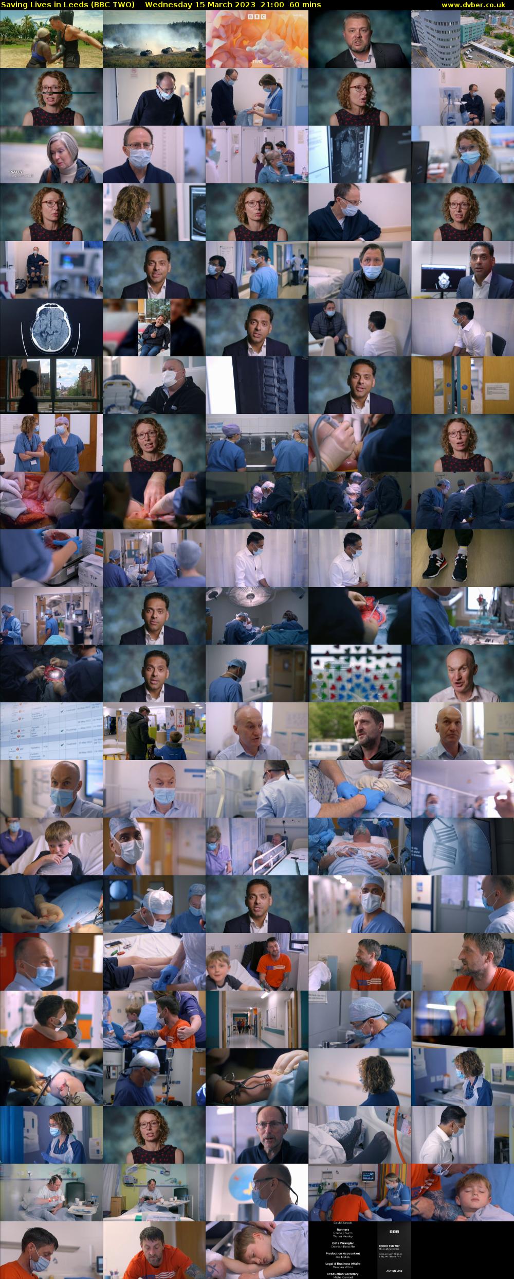 Saving Lives in Leeds (BBC TWO) Wednesday 15 March 2023 21:00 - 22:00
