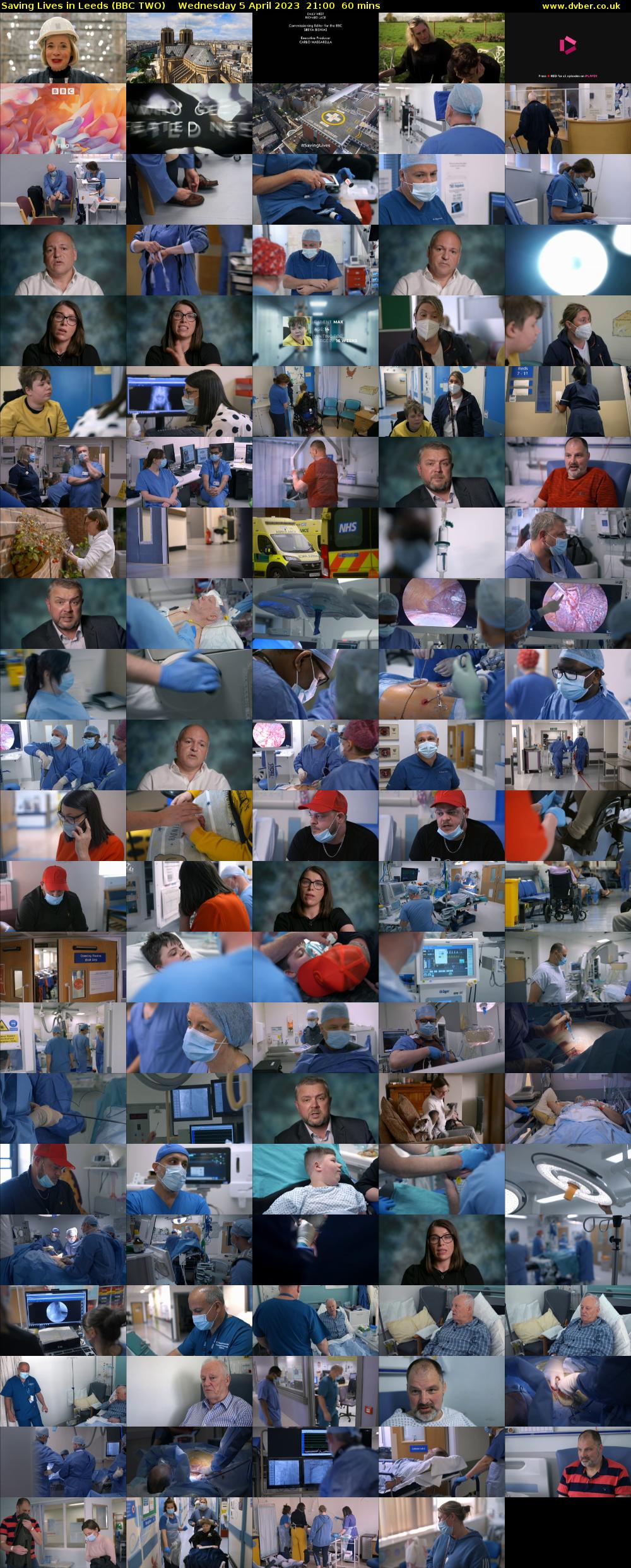Saving Lives in Leeds (BBC TWO) Wednesday 5 April 2023 21:00 - 22:00
