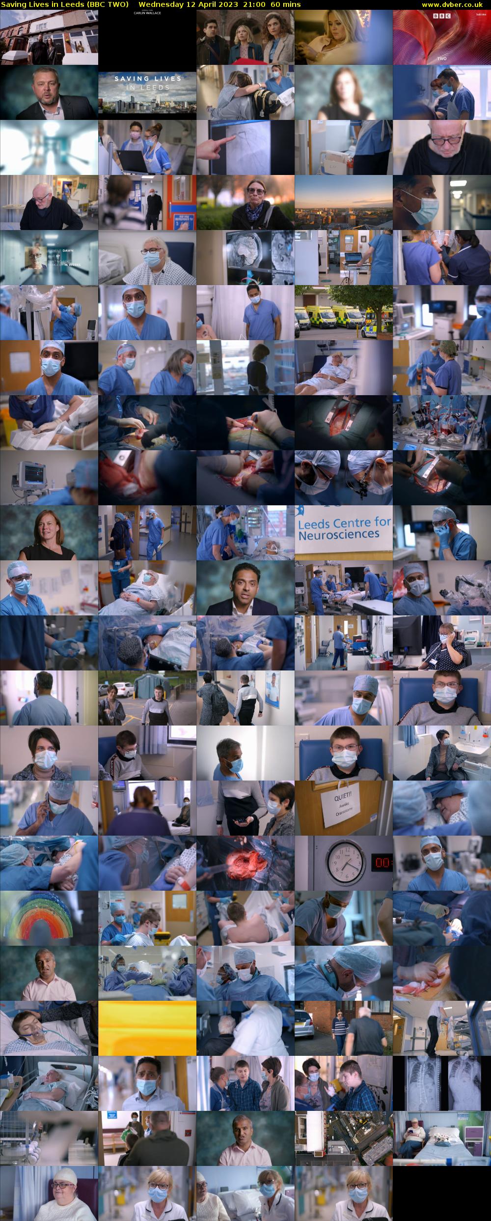 Saving Lives in Leeds (BBC TWO) Wednesday 12 April 2023 21:00 - 22:00