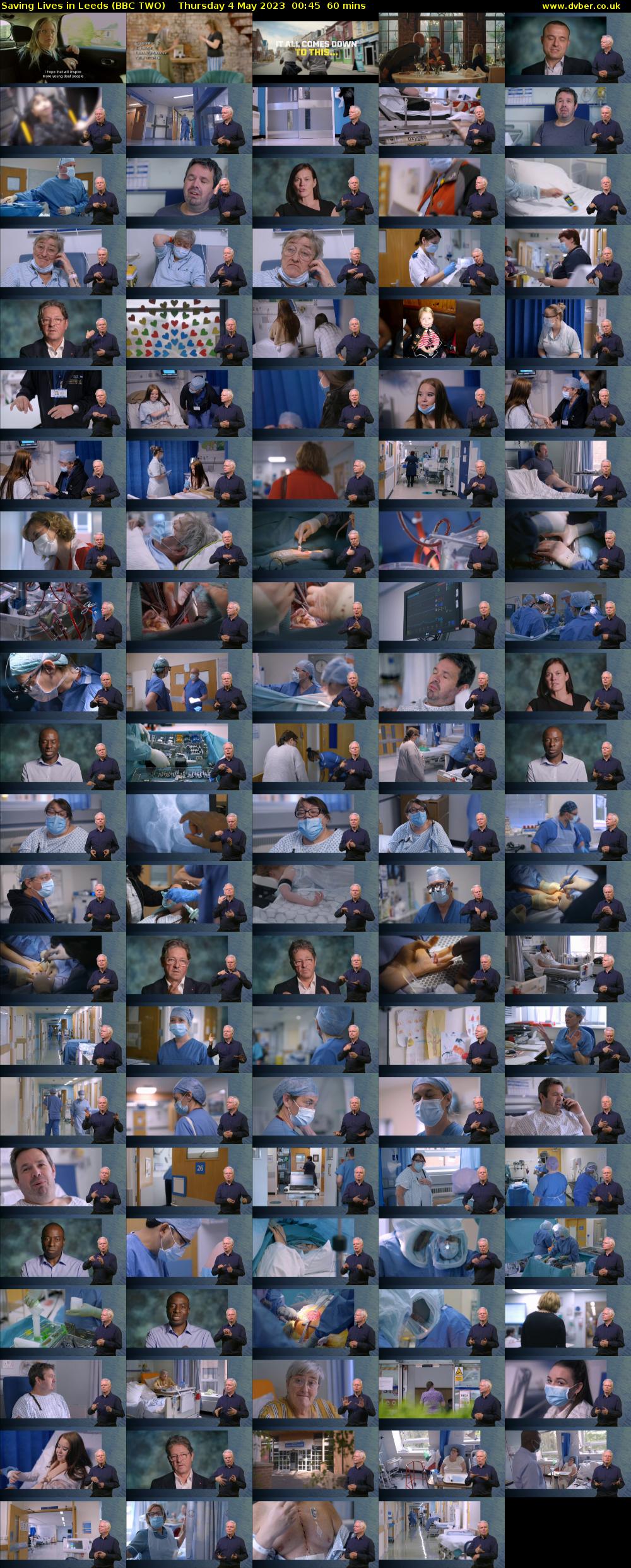 Saving Lives in Leeds (BBC TWO) Thursday 4 May 2023 00:45 - 01:45