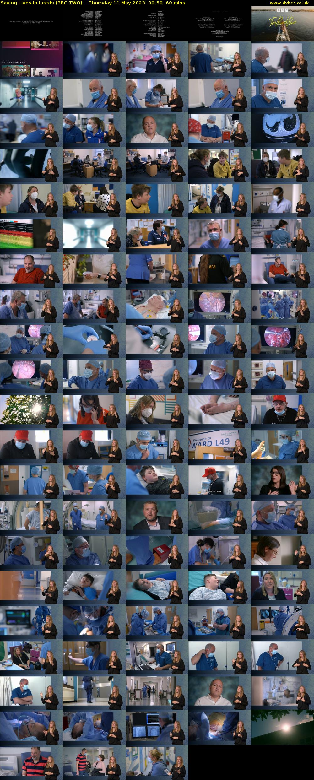 Saving Lives in Leeds (BBC TWO) Thursday 11 May 2023 00:50 - 01:50