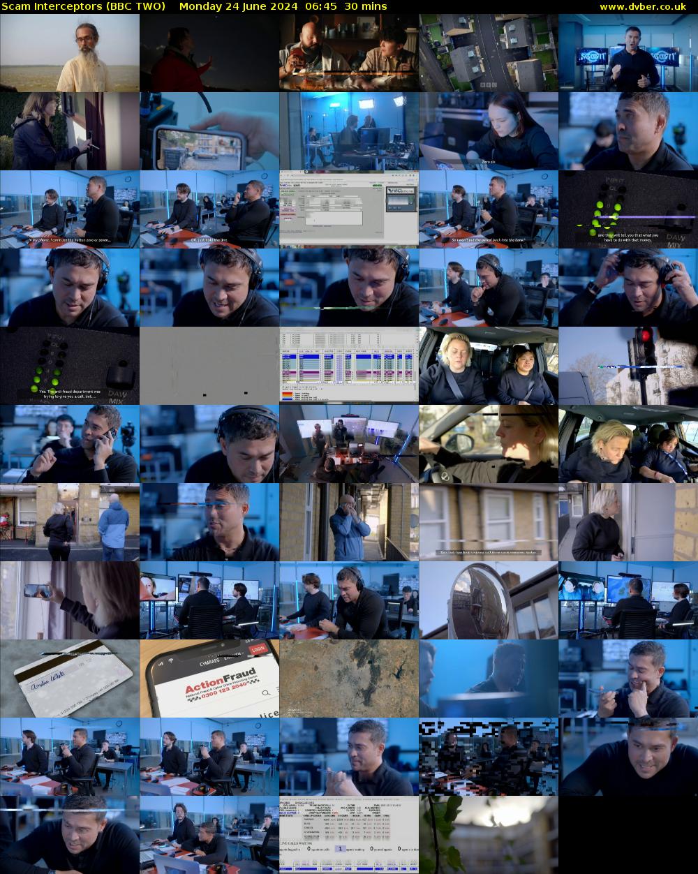 Scam Interceptors (BBC TWO) Monday 24 June 2024 06:45 - 07:15