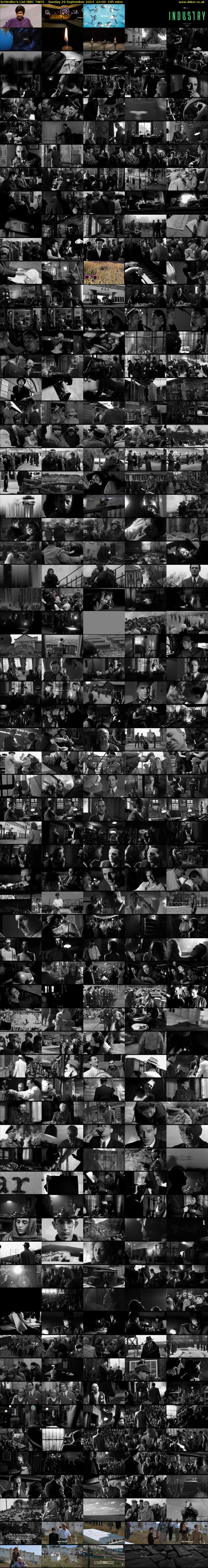 Schindler's List (BBC TWO) Sunday 29 September 2024 22:00 - 01:05
