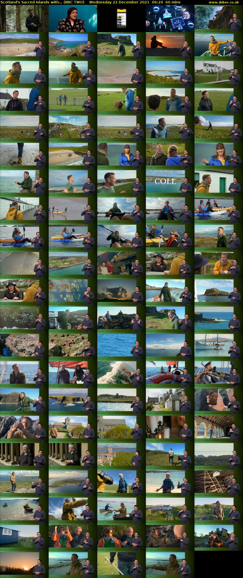 Scotland's Sacred Islands with... (BBC TWO) Wednesday 22 December 2021 06:20 - 07:20