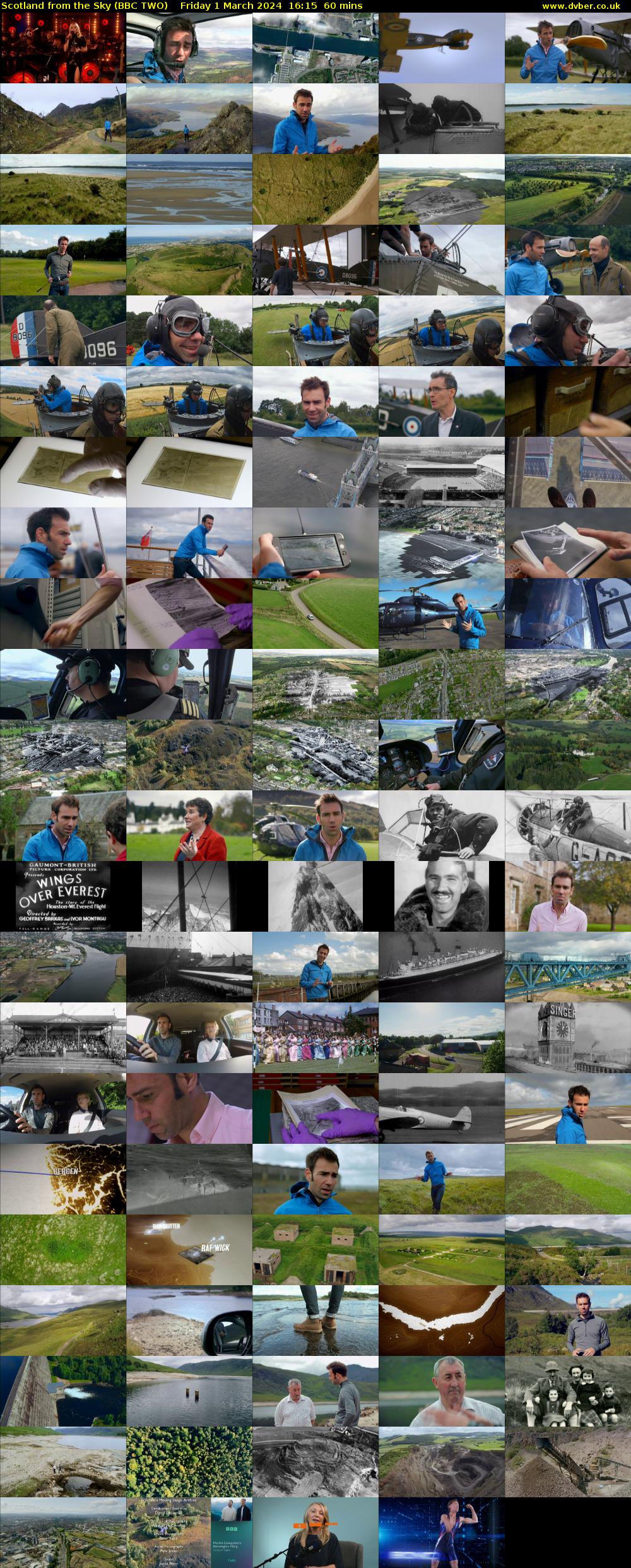 Scotland from the Sky (BBC TWO) Friday 1 March 2024 16:15 - 17:15