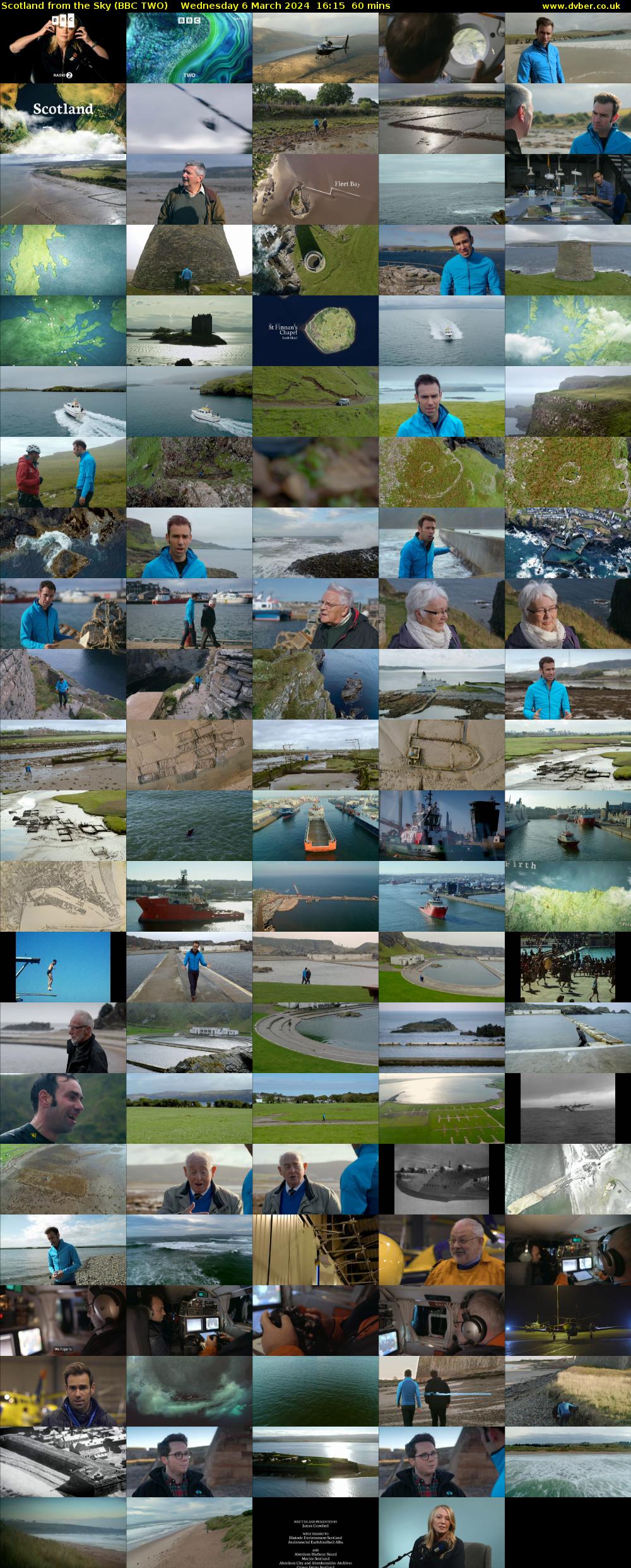 Scotland from the Sky (BBC TWO) Wednesday 6 March 2024 16:15 - 17:15