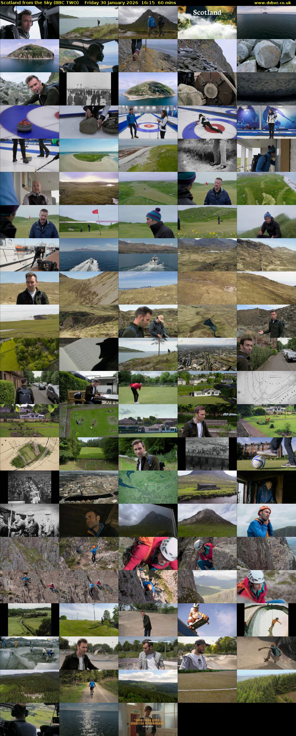 Scotland from the Sky (BBC TWO) Friday 30 January 2026 16:15 - 17:15