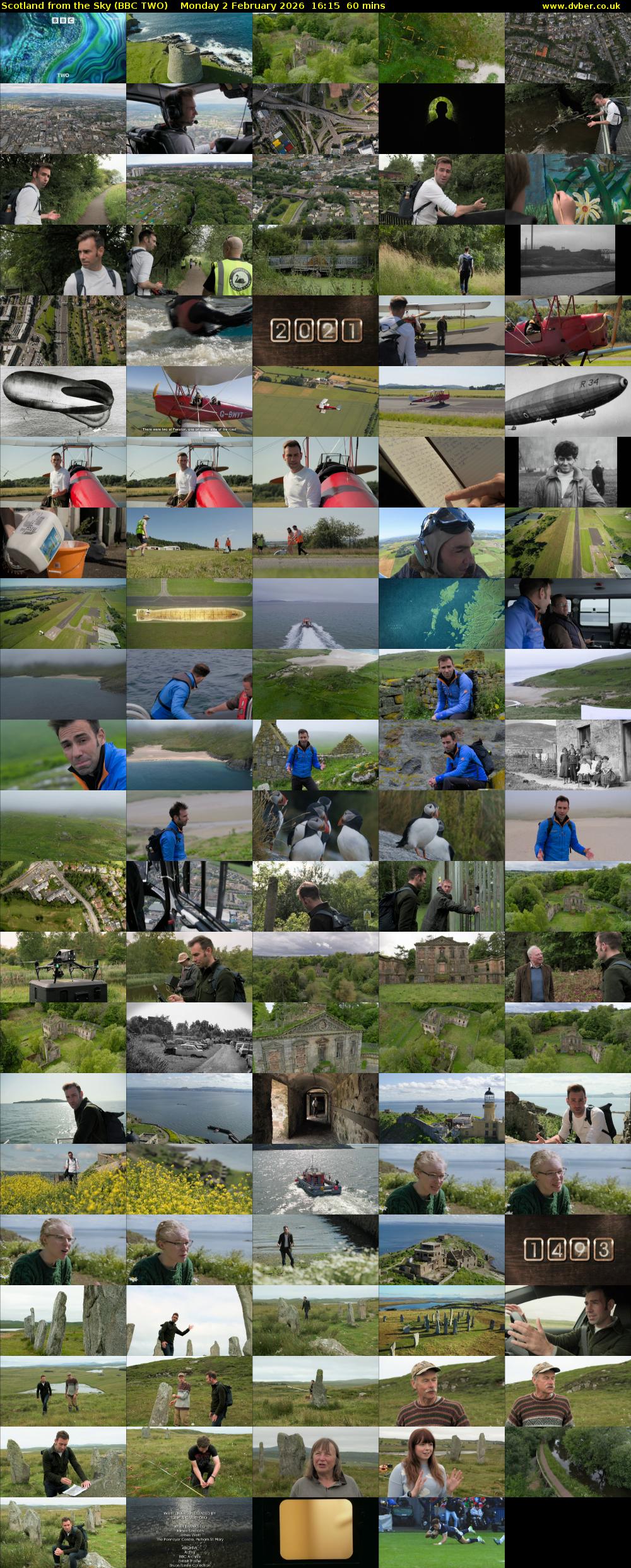 Scotland from the Sky (BBC TWO) Monday 2 February 2026 16:15 - 17:15