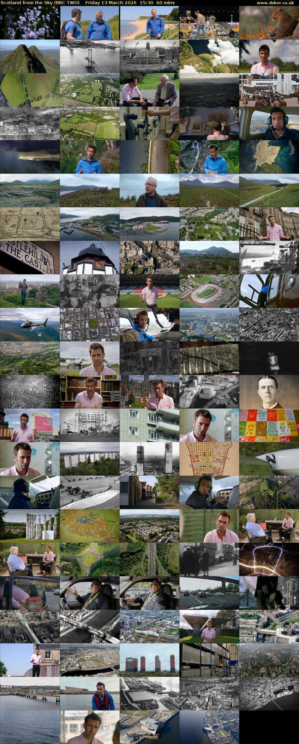 Scotland from the Sky (BBC TWO) Friday 13 March 2026 15:30 - 16:30