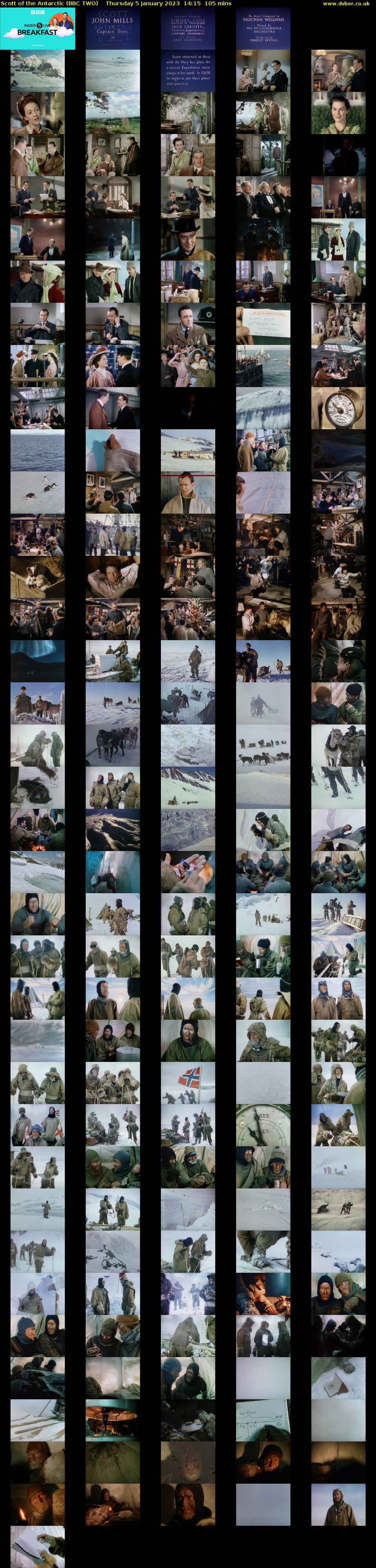 Scott of the Antarctic (BBC TWO) Thursday 5 January 2023 14:15 - 16:00