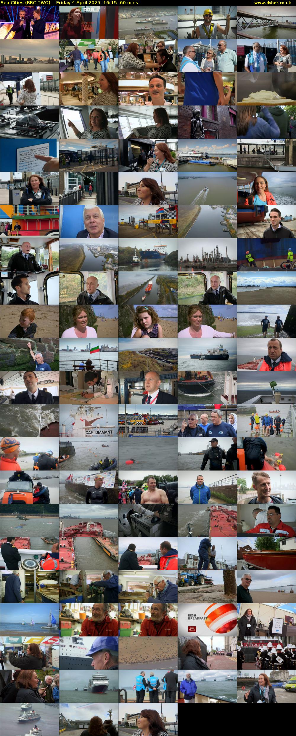 Sea Cities (BBC TWO) Friday 4 April 2025 16:15 - 17:15