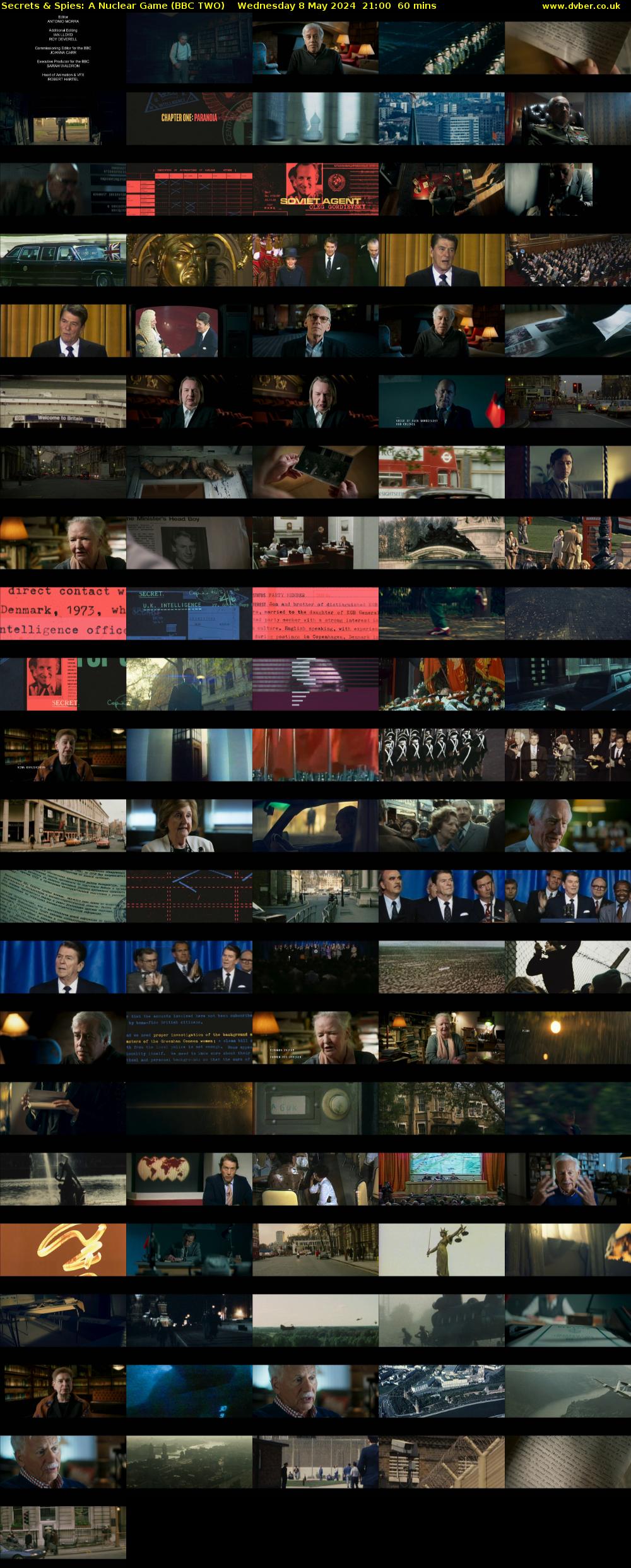 Secrets & Spies: A Nuclear Game (BBC TWO) Wednesday 8 May 2024 21:00 - 22:00