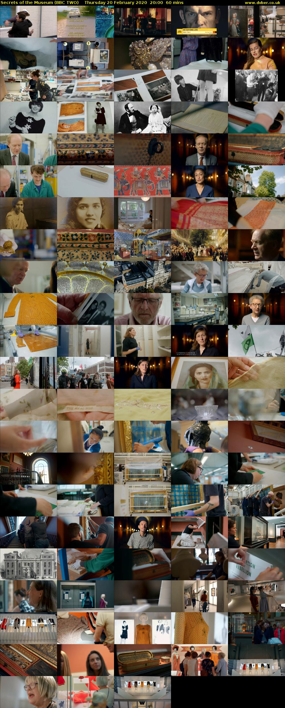 Secrets of the Museum (BBC TWO) Thursday 20 February 2020 20:00 - 21:00