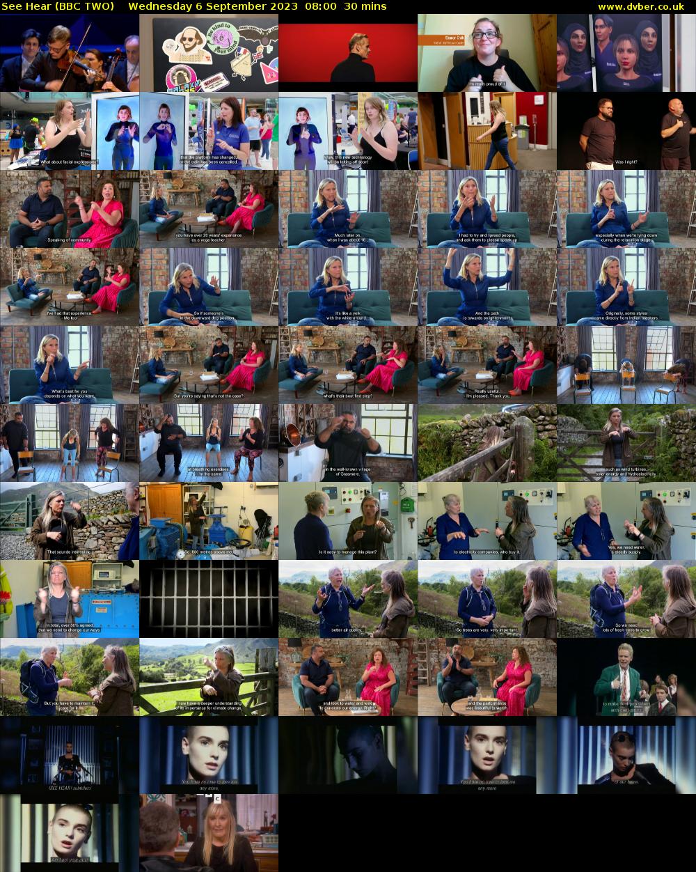See Hear (BBC TWO) Wednesday 6 September 2023 08:00 - 08:30