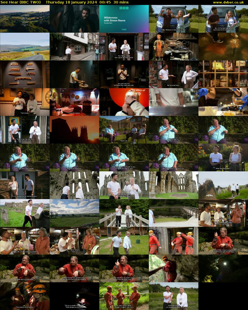 See Hear (BBC TWO) Thursday 18 January 2024 00:45 - 01:15