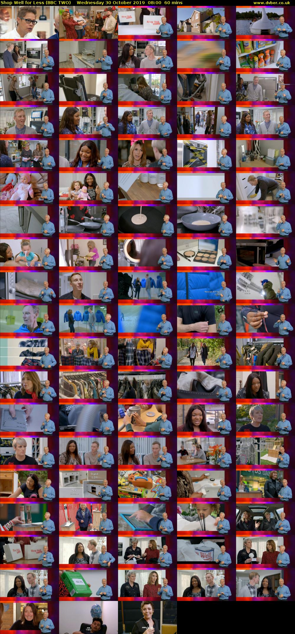Shop Well for Less (BBC TWO) Wednesday 30 October 2019 08:00 - 09:00