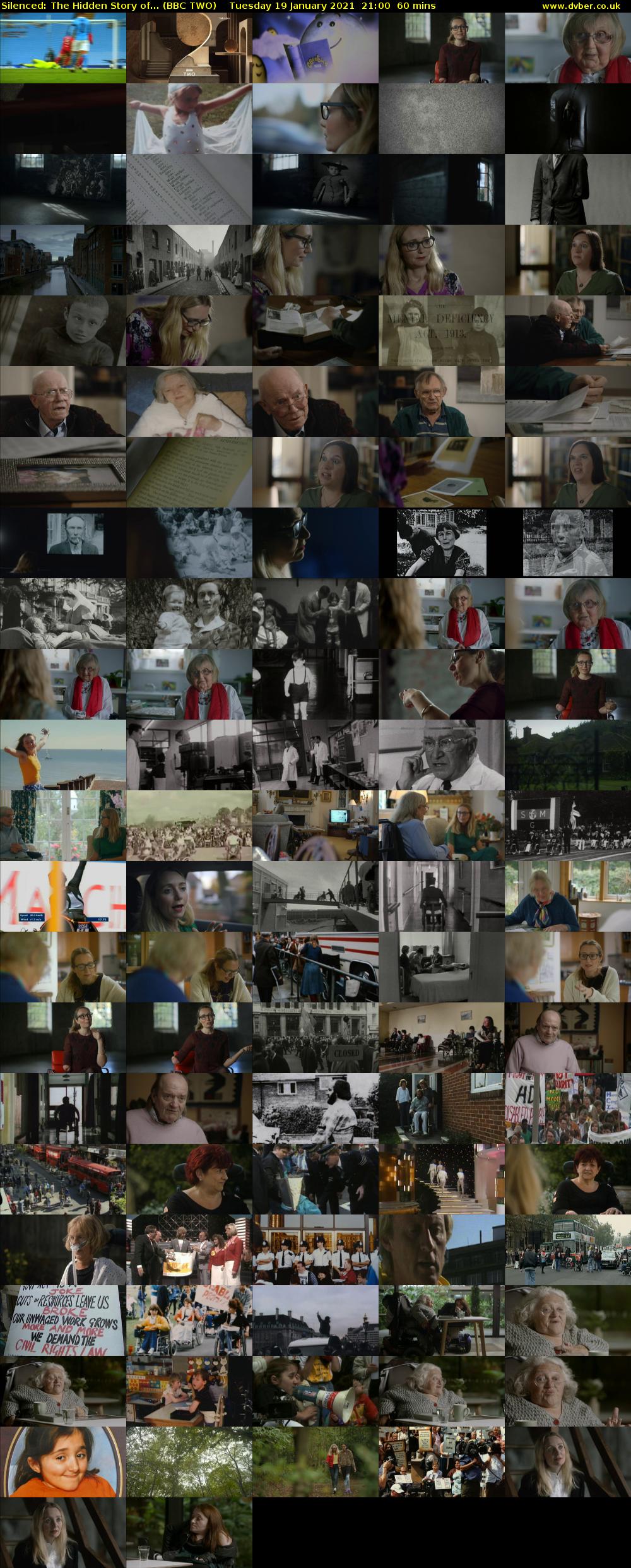 Silenced: The Hidden Story of... (BBC TWO) Tuesday 19 January 2021 21:00 - 22:00