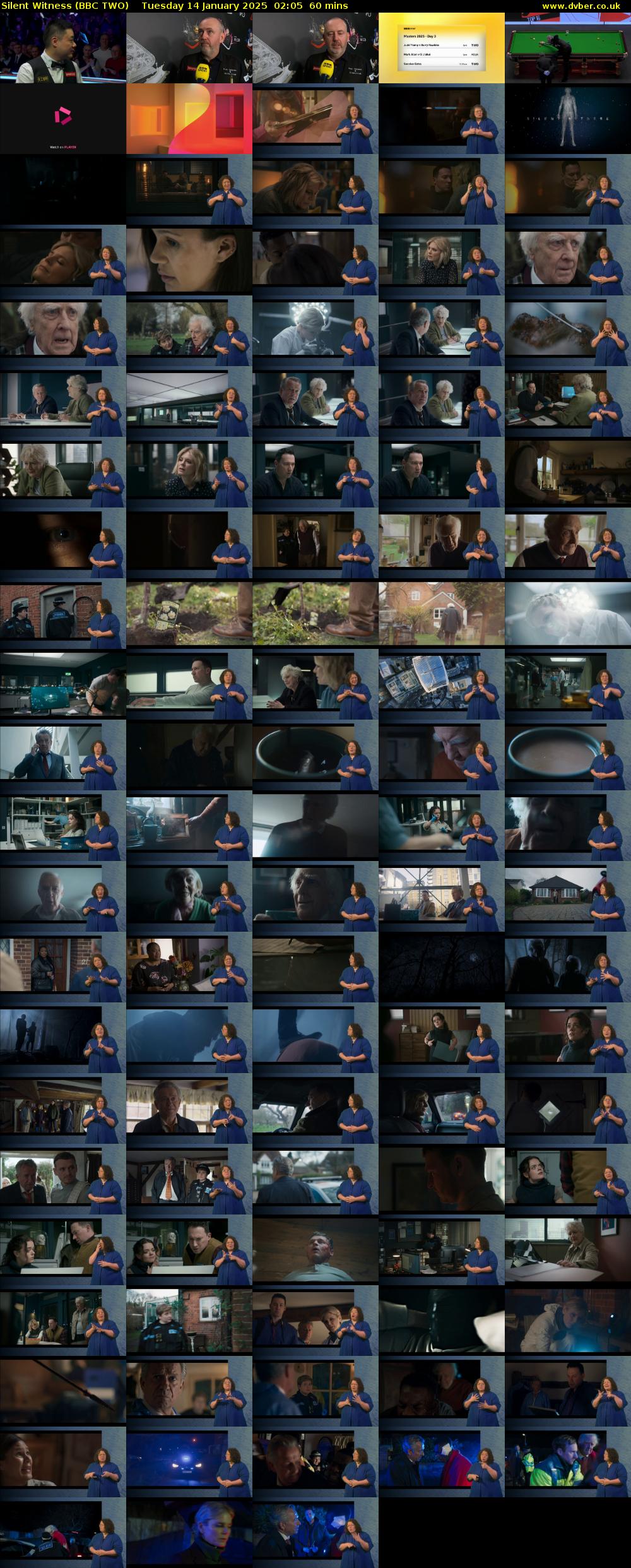 Silent Witness (BBC TWO) Tuesday 14 January 2025 02:05 - 03:05