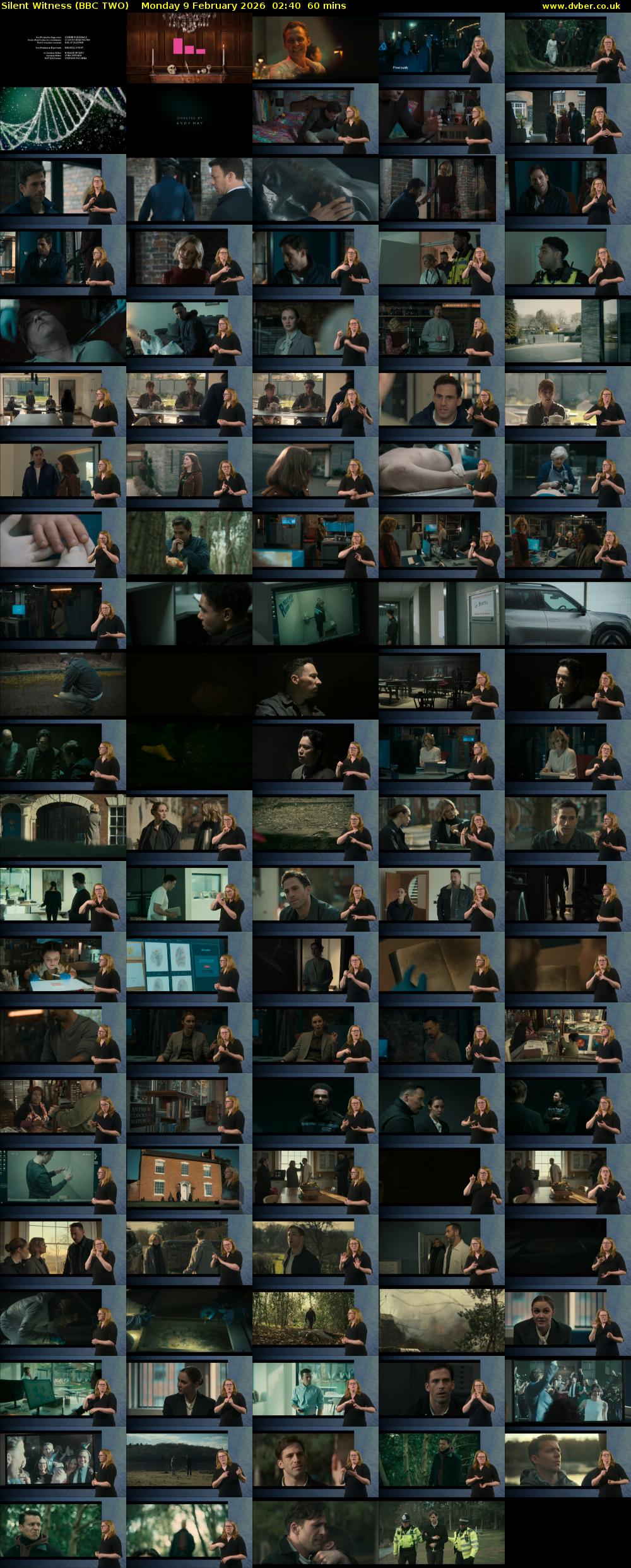 Silent Witness (BBC TWO) Monday 9 February 2026 02:40 - 03:40