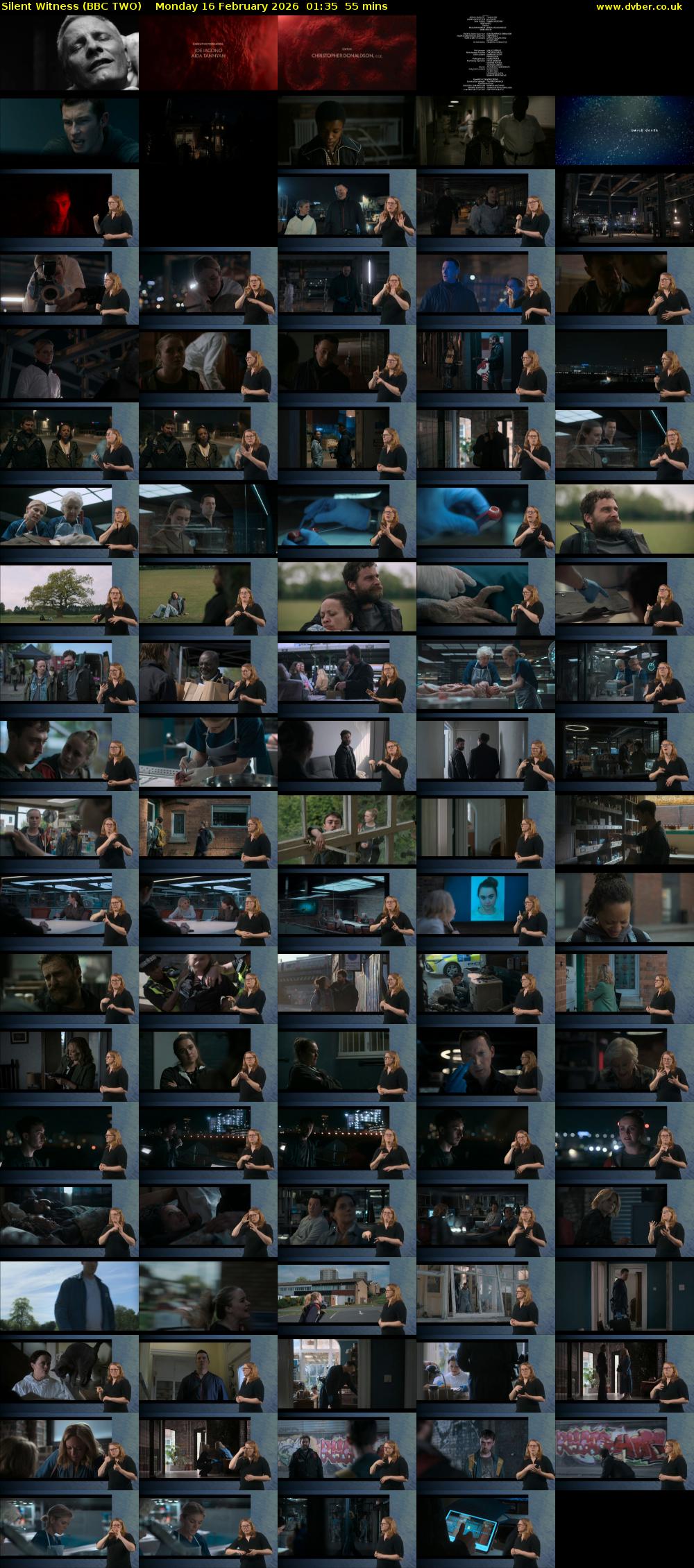 Silent Witness (BBC TWO) Monday 16 February 2026 01:35 - 02:30